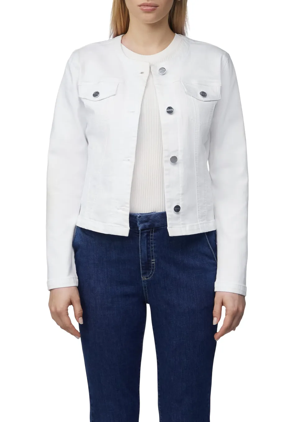 comma-jeansjacke-tailliert-waschung image 1