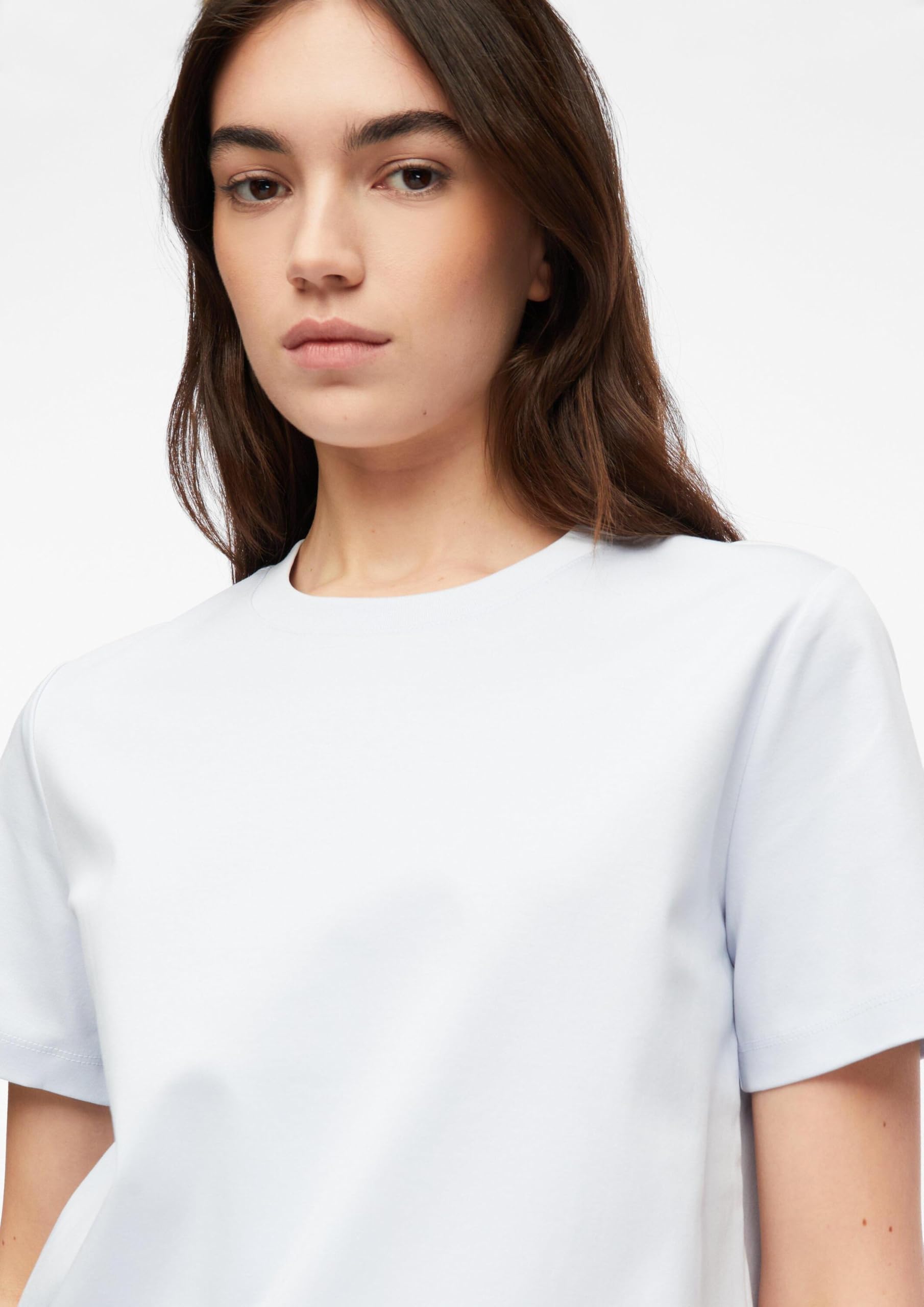 comma-basic-t-shirt-damen-top-baumwolle image 3