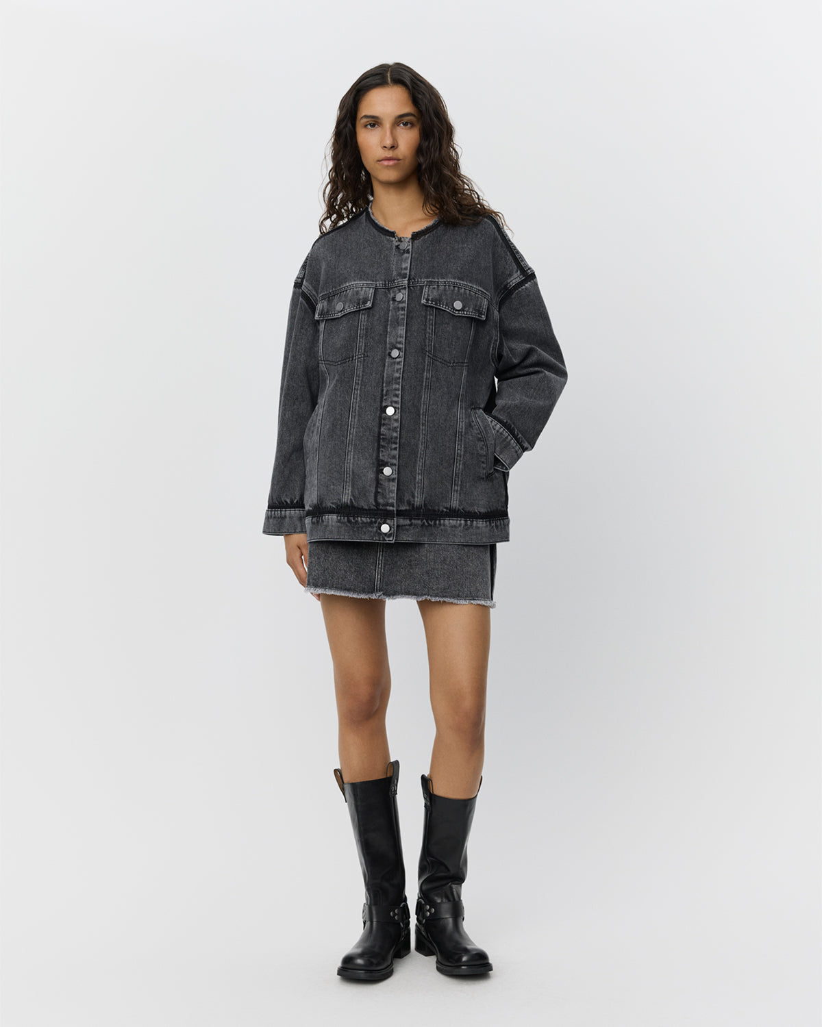 sofie-schnoor-women-nadiasw-jacke-washed-black image 2