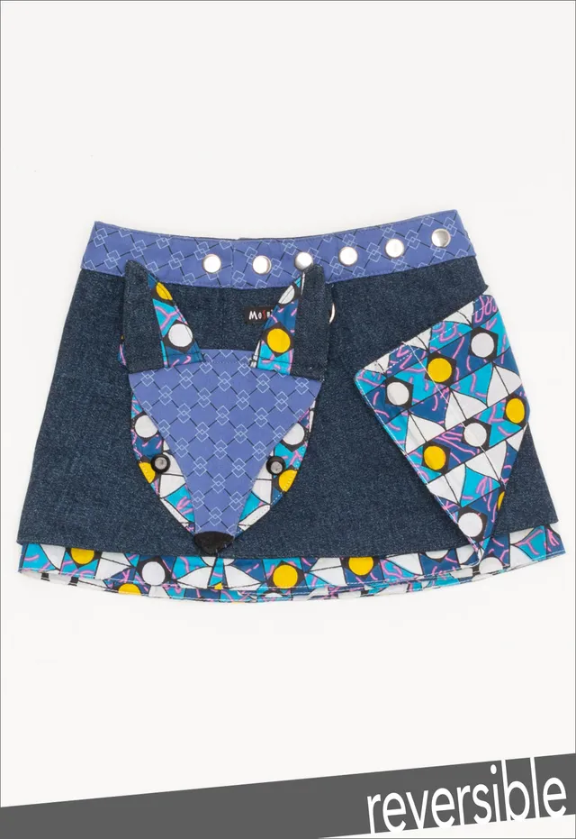 moshiki-hot-cookie-kids-2-wickelrock-foxy-24cm-denim image 1