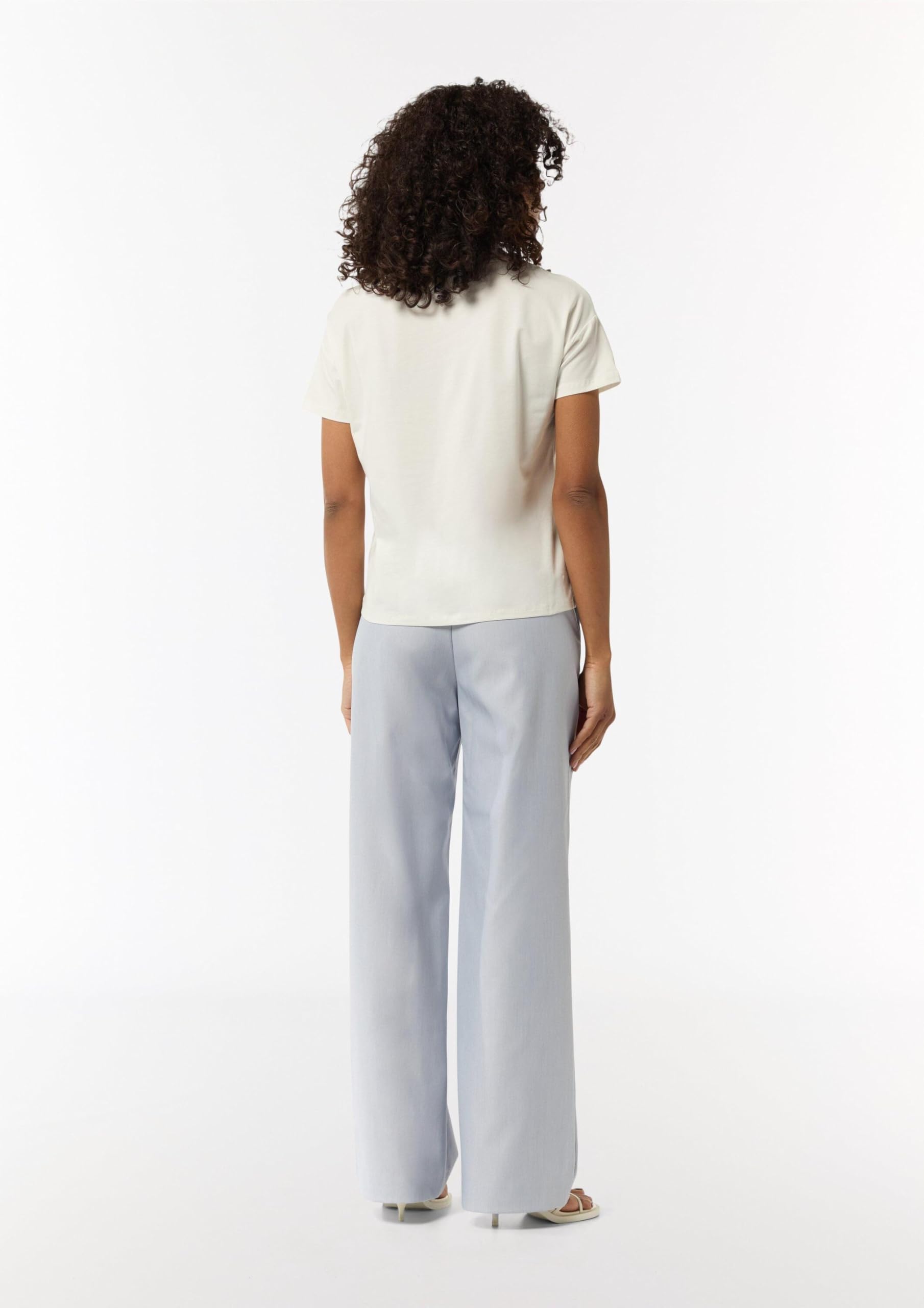 comma-t-shirt-t-rkis-6040-modalmix-shirt image 6