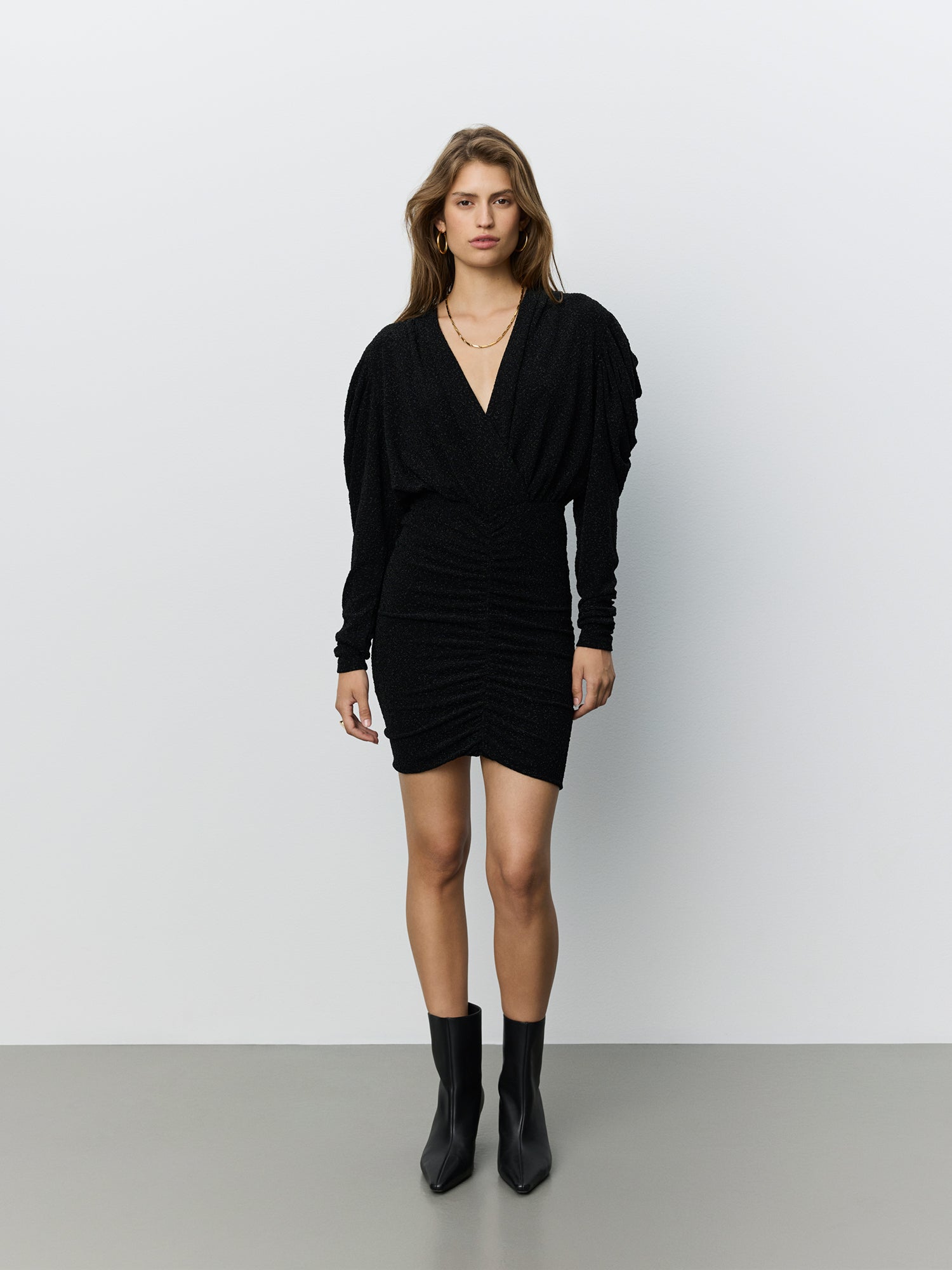 sofie-schnoor-women-ilya-glitzerkleid-s264346-schwarz-mini image 2