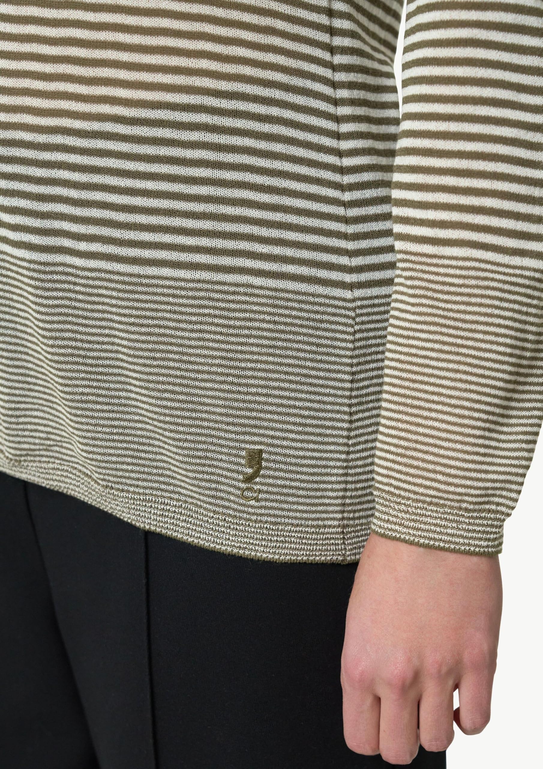 comma-strickpullover-damen-olivgr-n-gr-36-stehkragen image 5