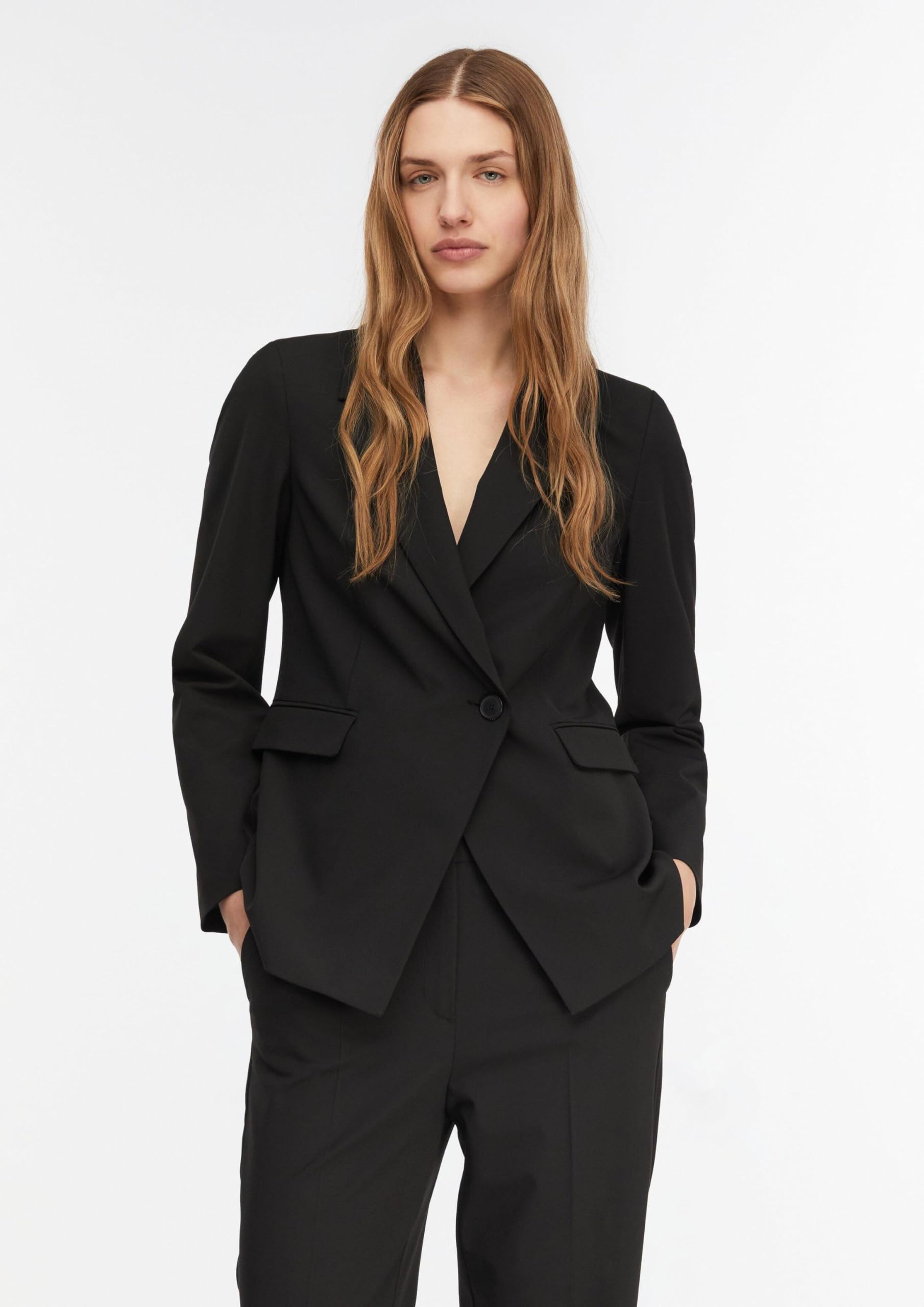 comma-blazer-viskosemix-tailliert-regular-fit image 6