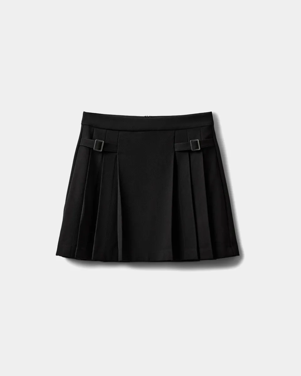 sofie-schnoor-women-lilliansw-rock-schwarz-mini-plissee image 1