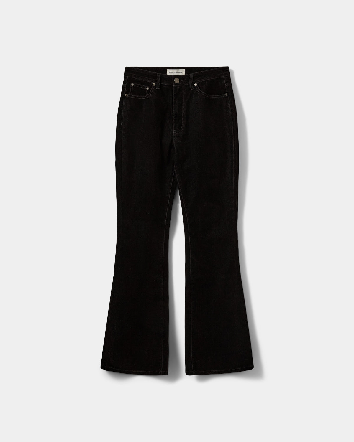 sofie-schnoor-women-gredasw-flared-jeans-schwarz image 1