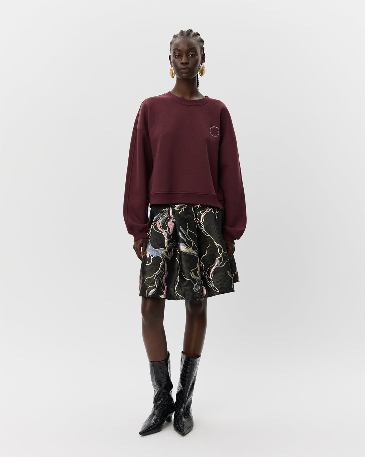 sofie-schnoor-women-elinsw-sweatshirt-plum-baumwollmix image 2
