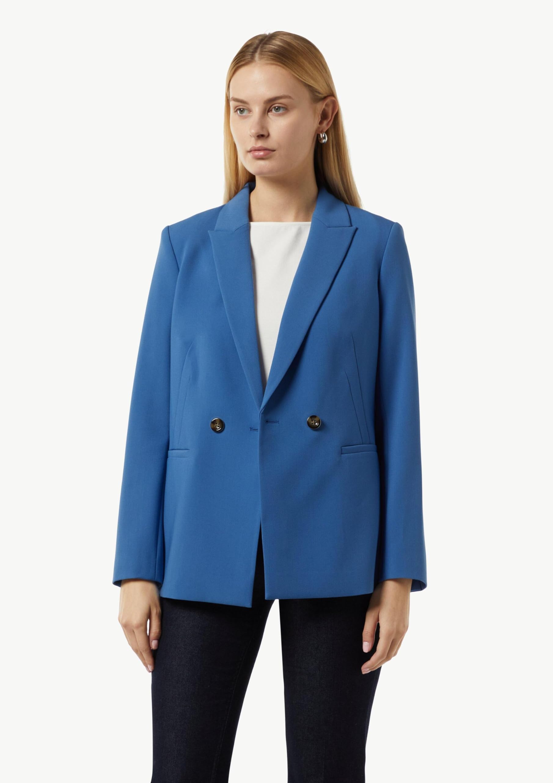 comma-antaillierter-twill-blazer-royalblau-32 image 5