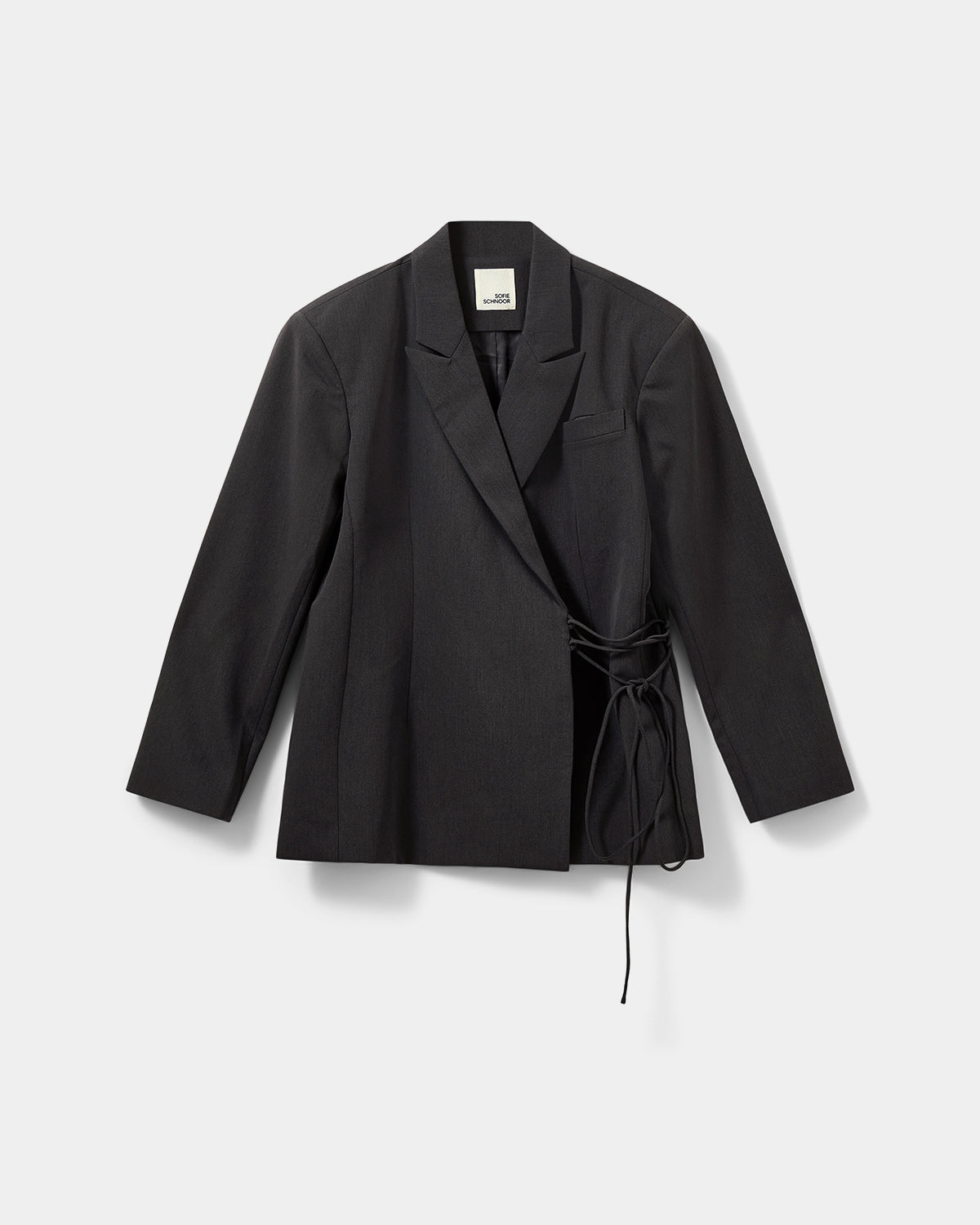 sofie-schnoor-women-sussiesw-blazer-dunkelgrau-wickel image 1