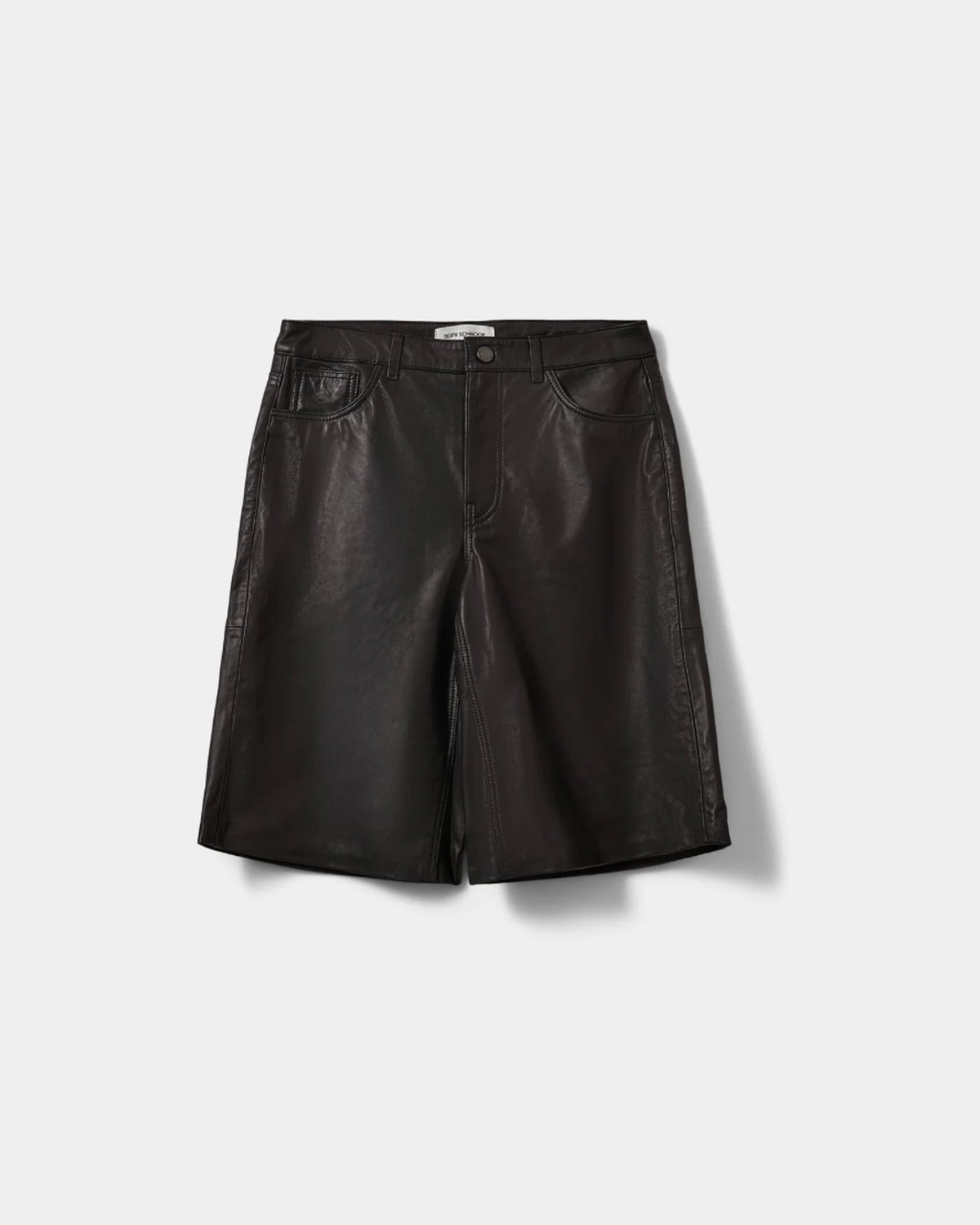 sofie-schnoor-women-vokesw-leder-shorts-schwarz-lammleder image 1