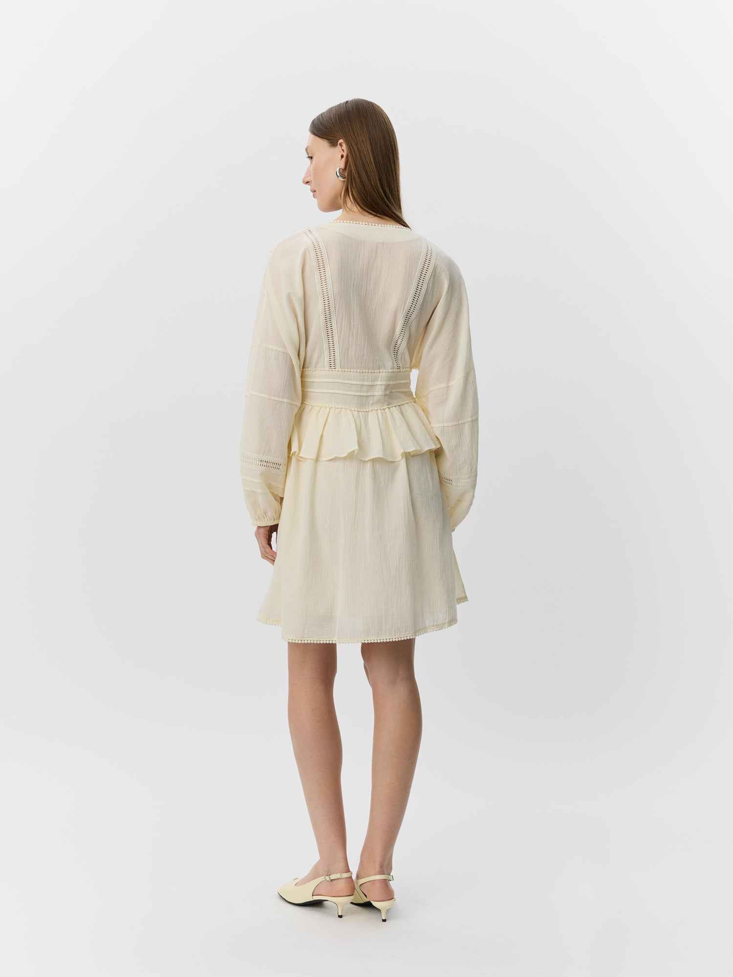 sofie-schnoor-women-jouvesw-midi-kleid-cream-white image 5