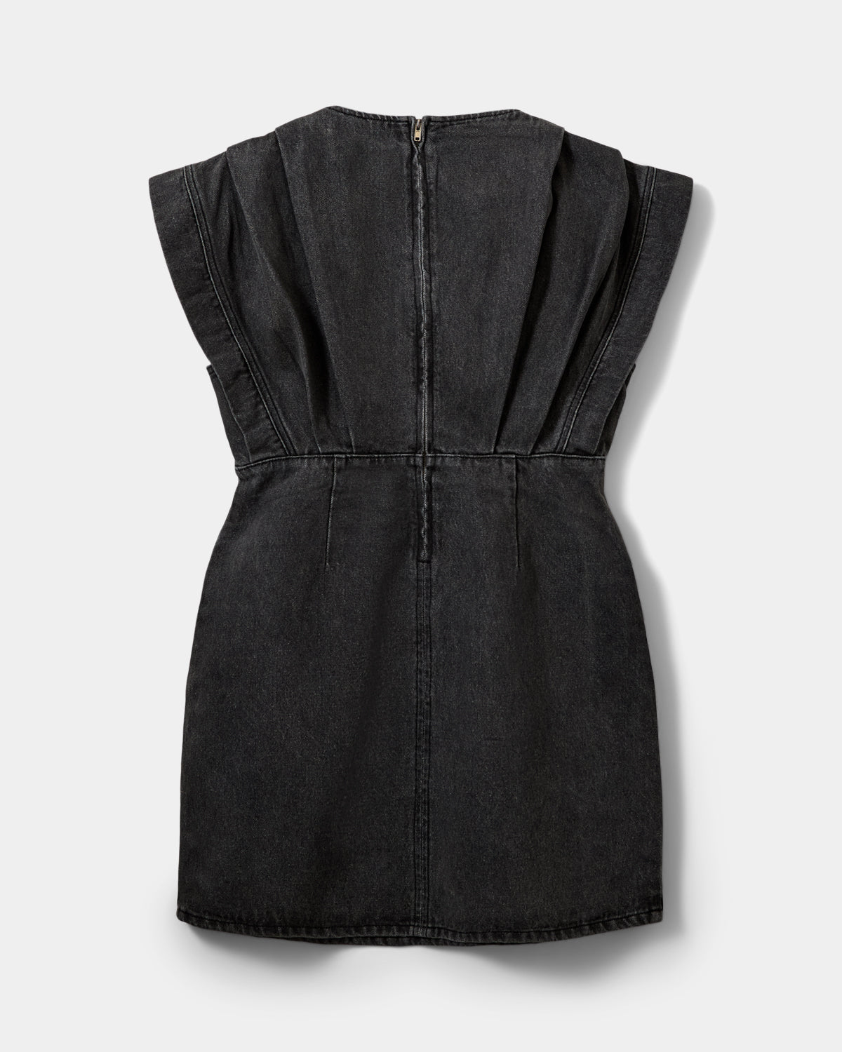 sofie-schnoor-women-enyasw-midi-denim-kleid-schwarz image 6