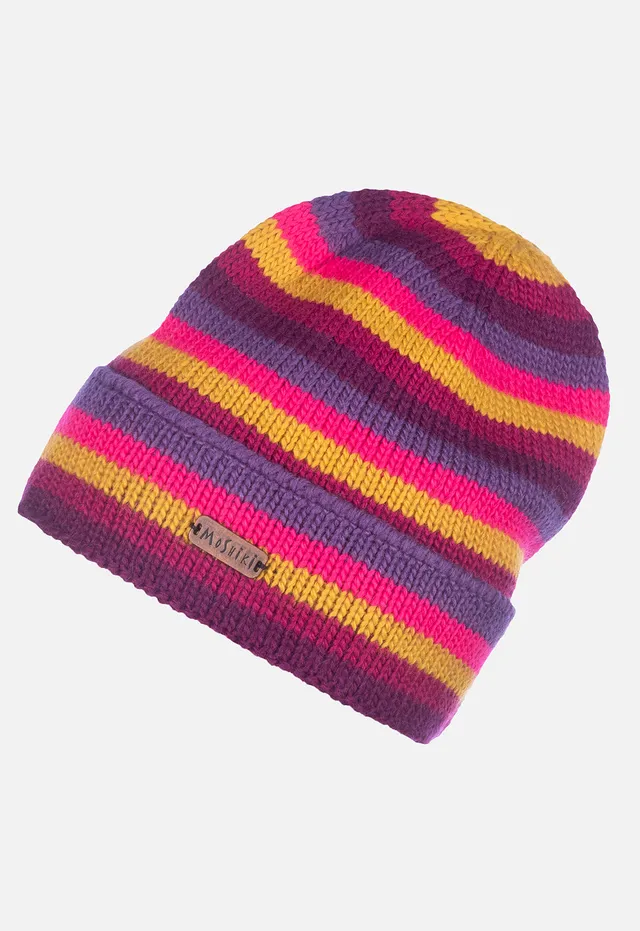 moshiki-candy-sneha-longbeanie-m-tze-pink-yellow-wolle image 1