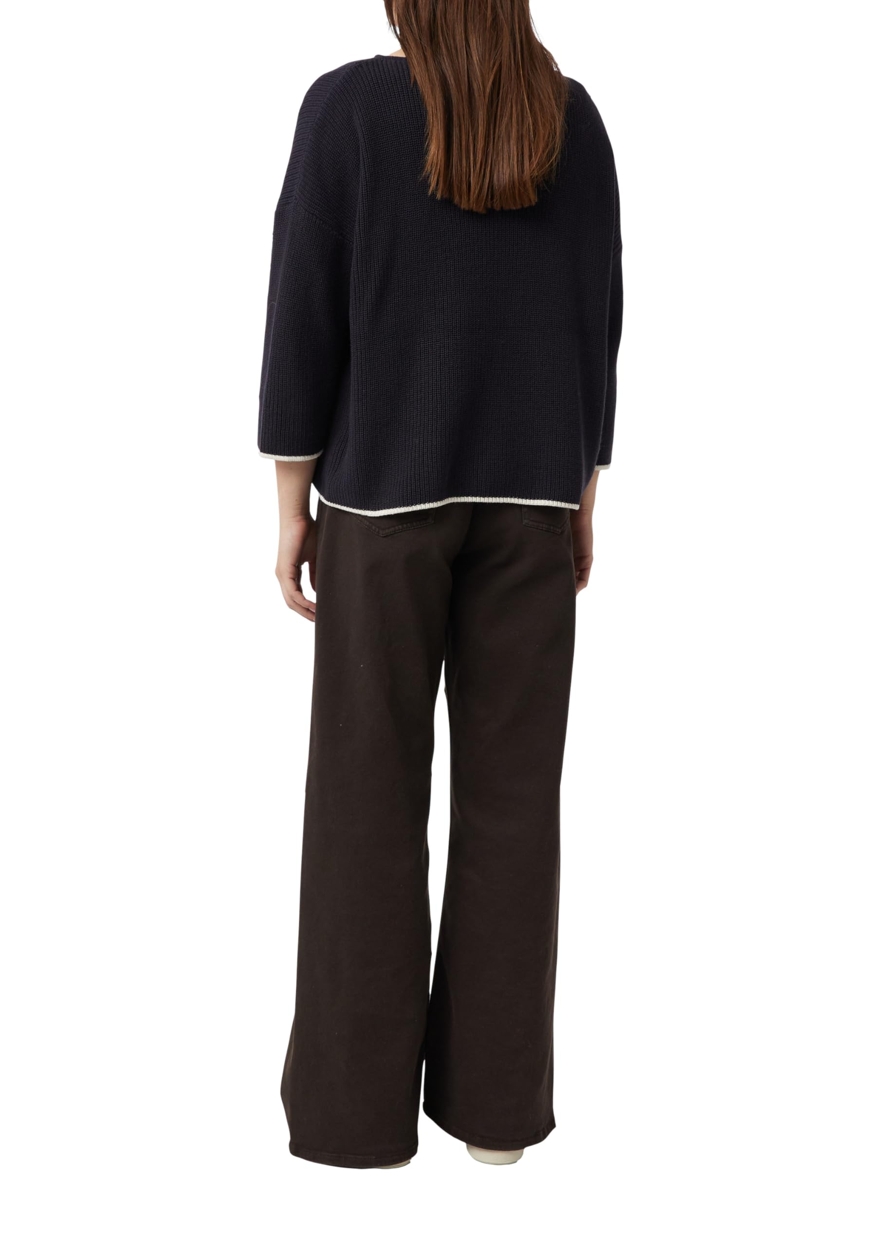 comma-knitwear-pullover-boxy-fit-blau-gr-e-40-strick image 2