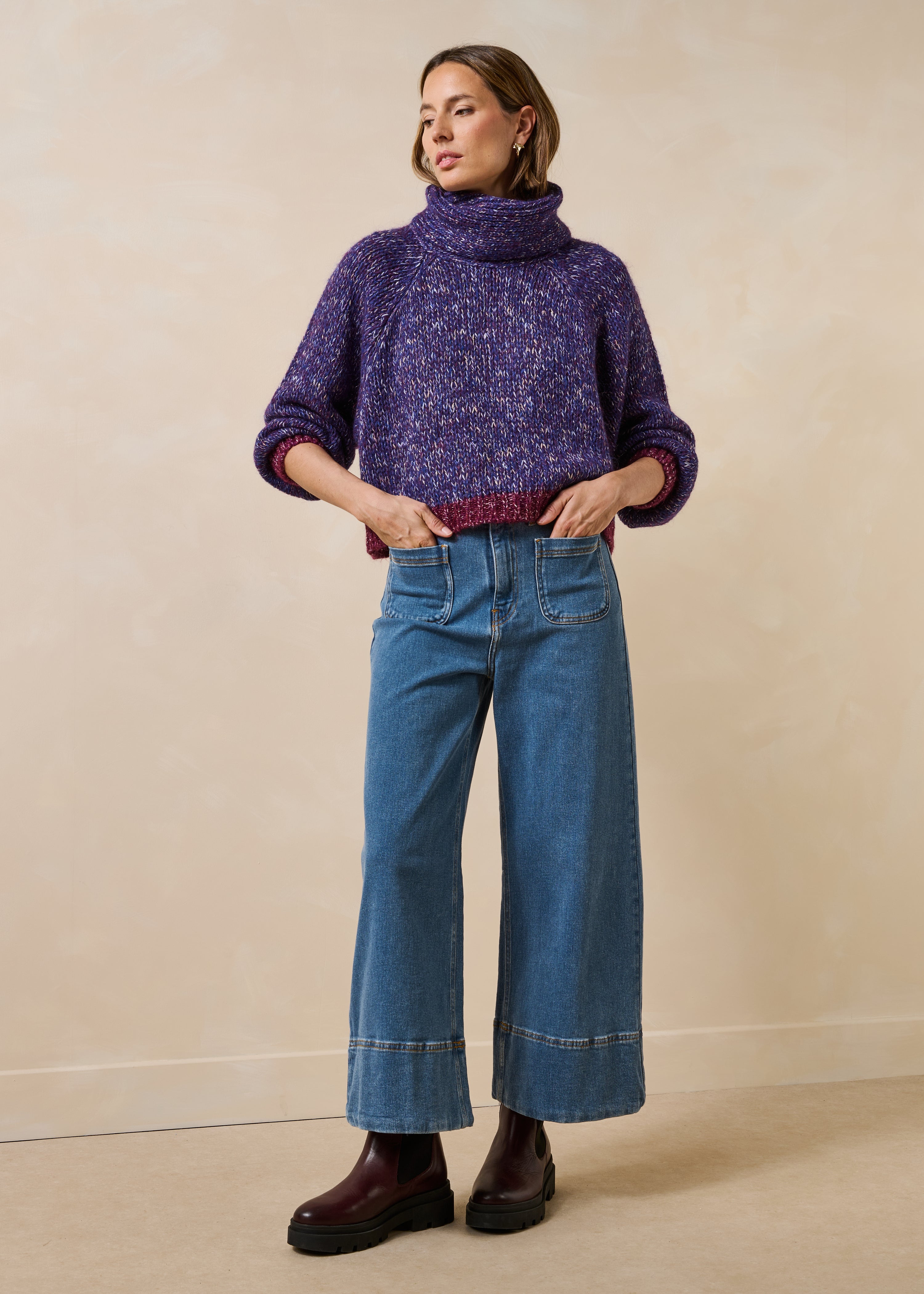 la-f-e-marabout-e-girardo-pullover-violett-wolle-mohair image 2