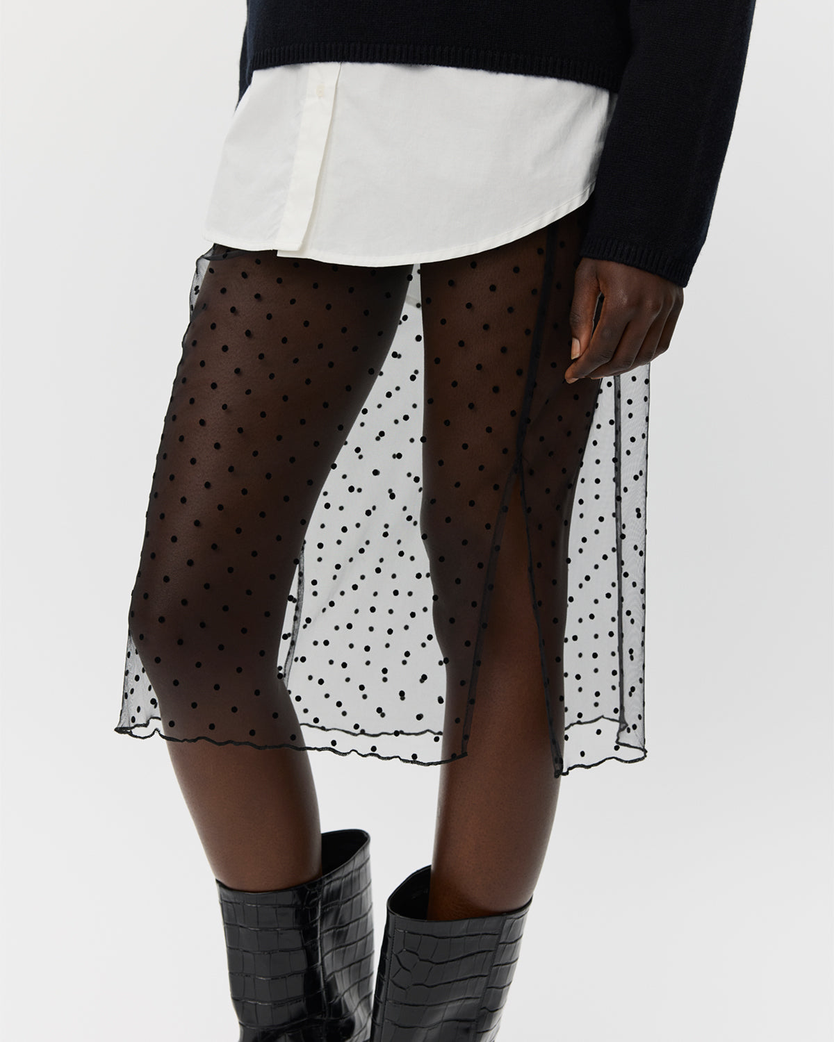 sofie-schnoor-women-francessw-midirock-schwarz-transparent image 5