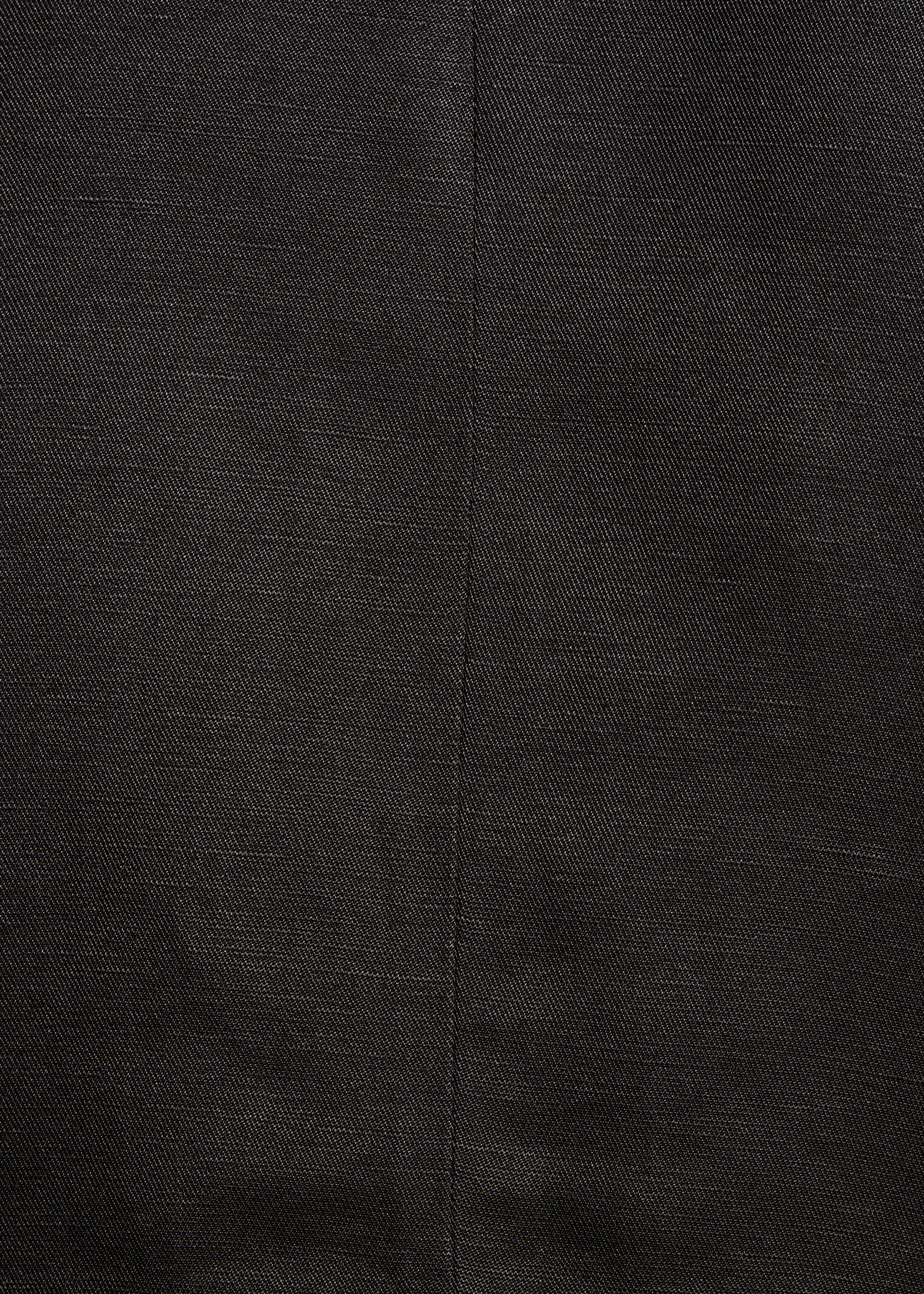 la-f-e-marabout-e-french-blazer-schwarz-kurz-leinen-glanz image 4