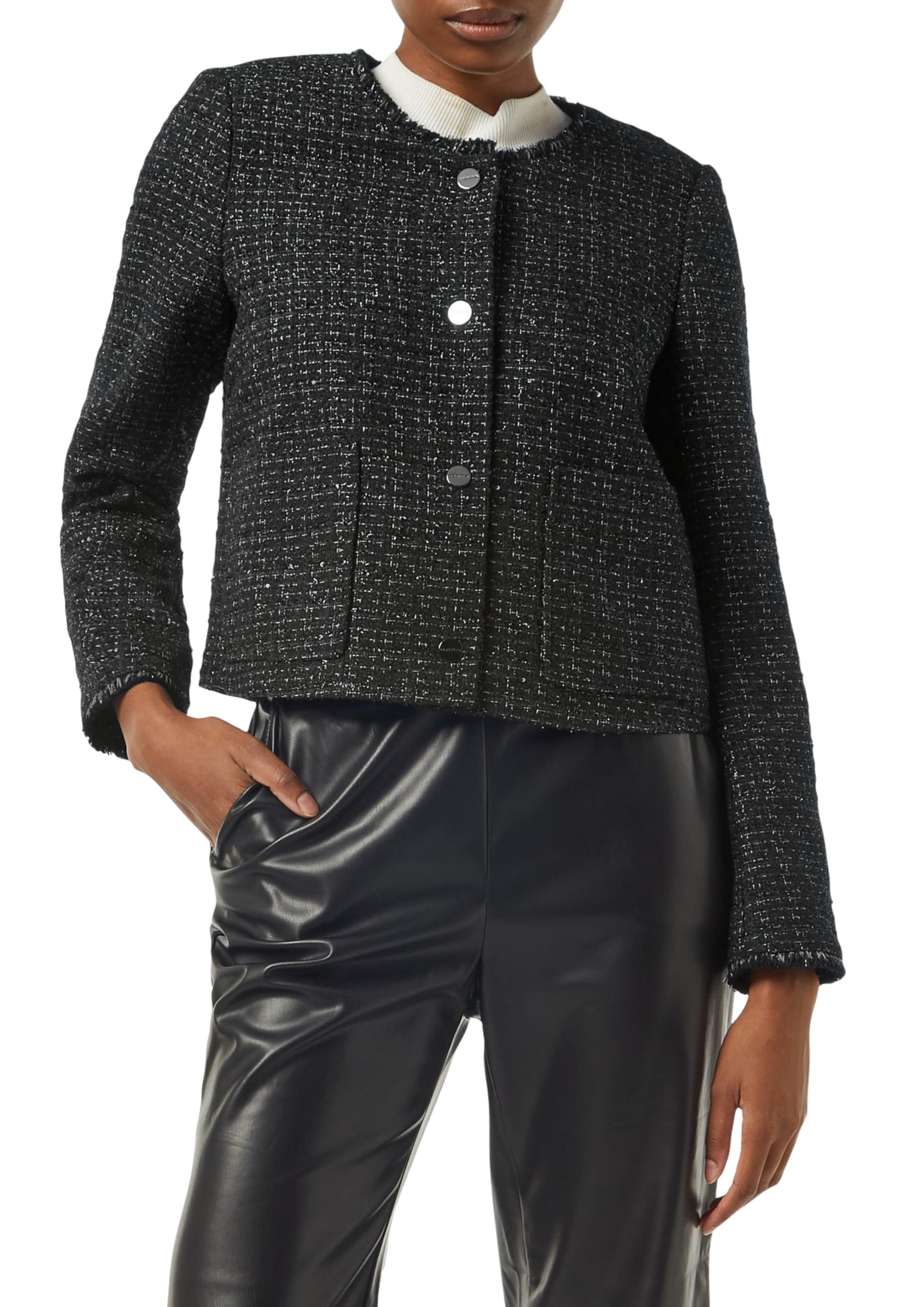 comma-2158077-boucl-jacke-taschen-gr-42 image 1