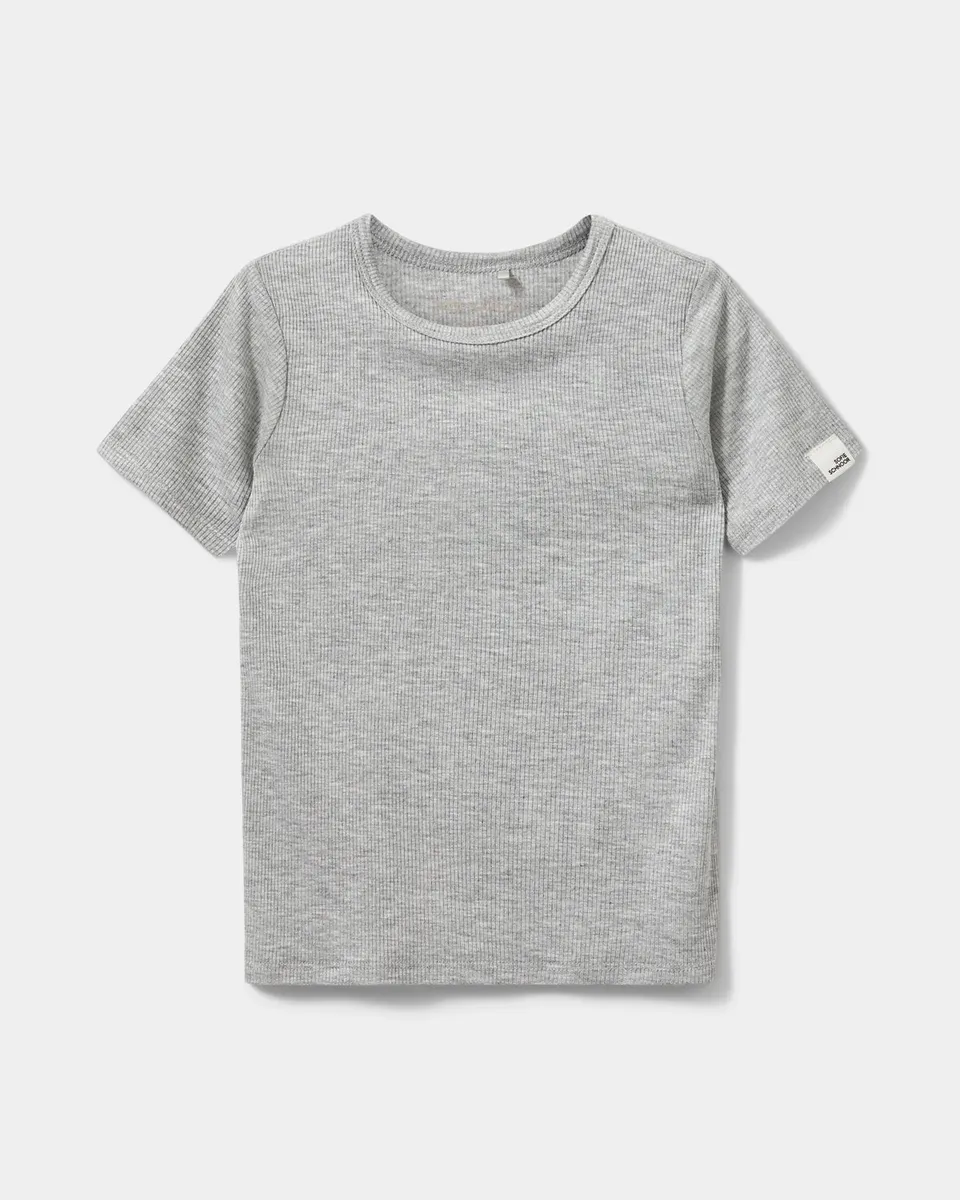 sofie-schnoor-kids-pipersk-t-shirt-grau-meliert-viskose image 1