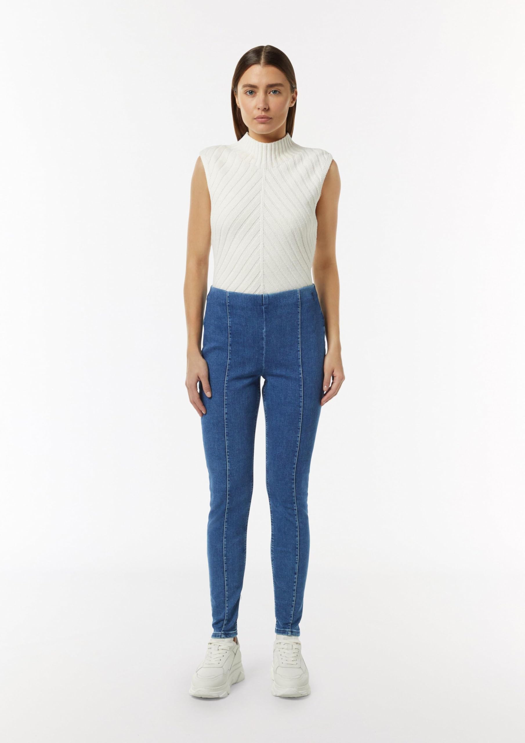 comma-jeggings-mit-ziern-hten-hose-gr-e-42-elastisch image 6