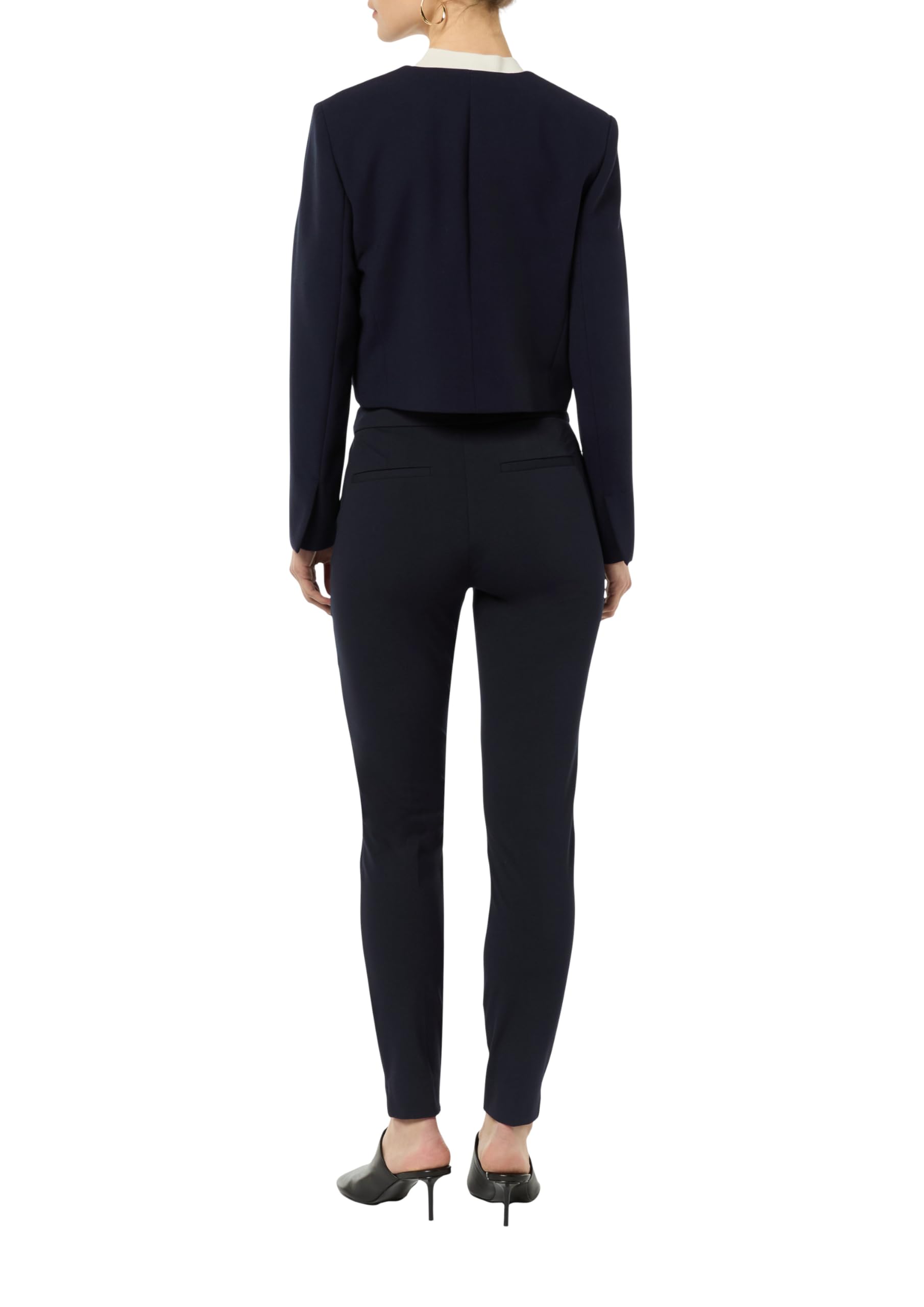 comma-bolero-taftfutter-blau-jacke-gr-40 image 2