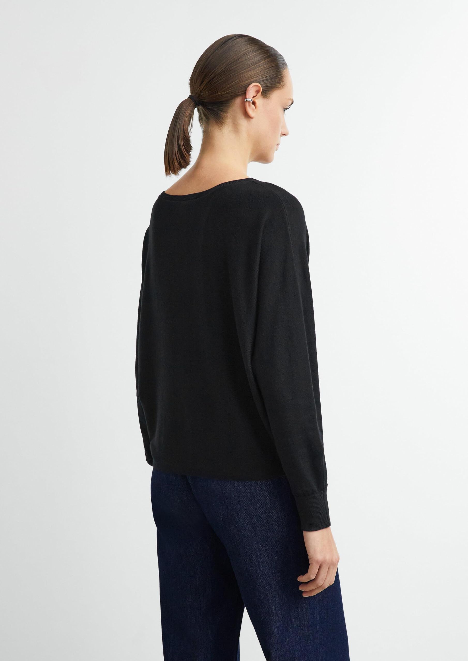 comma-strickpullover-feinstrick-u-boot-beige-relaxed-fit image 3