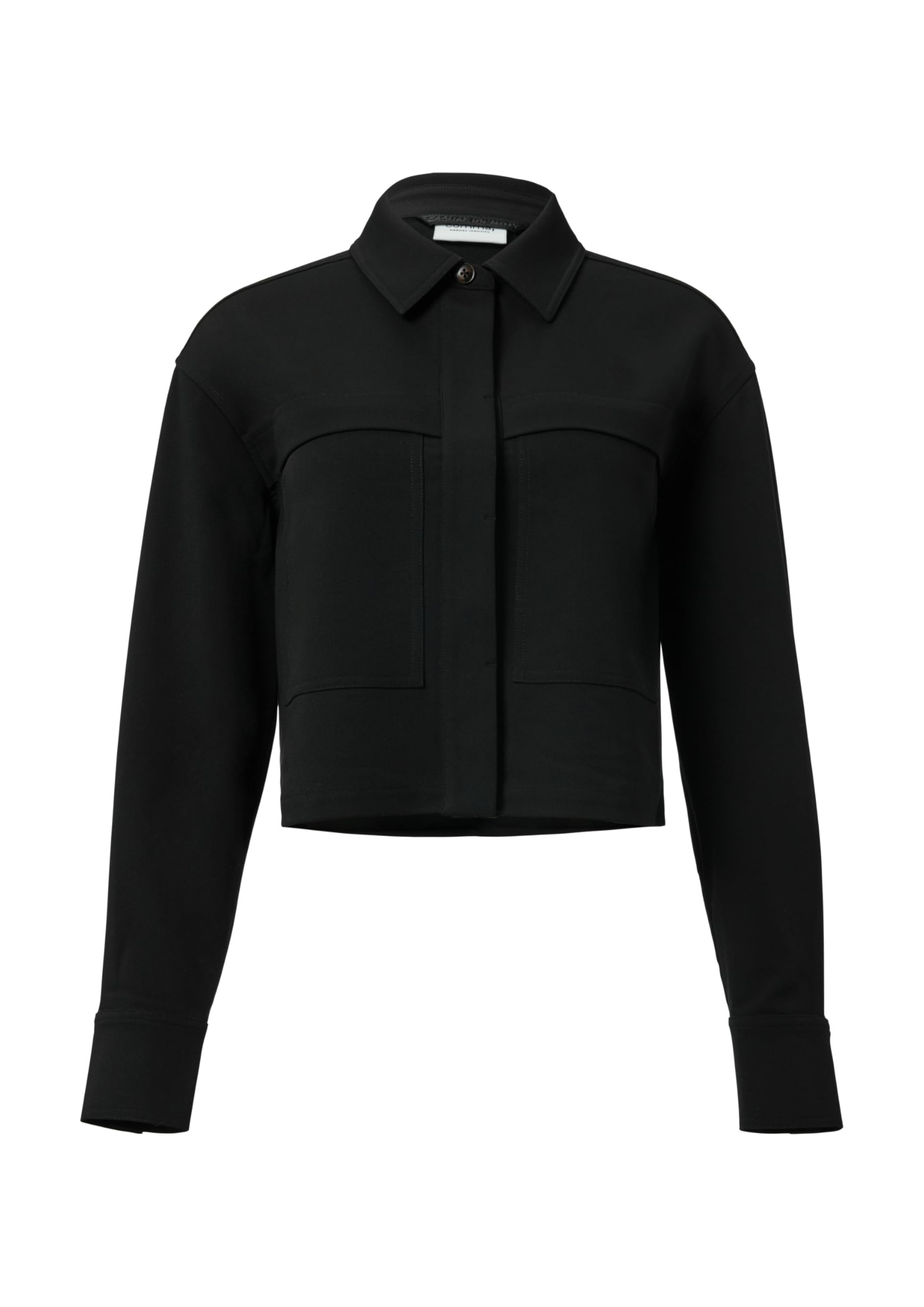 comma-kurze-jacke-taschen-blazerjacke-gr-40-schwarz image 7