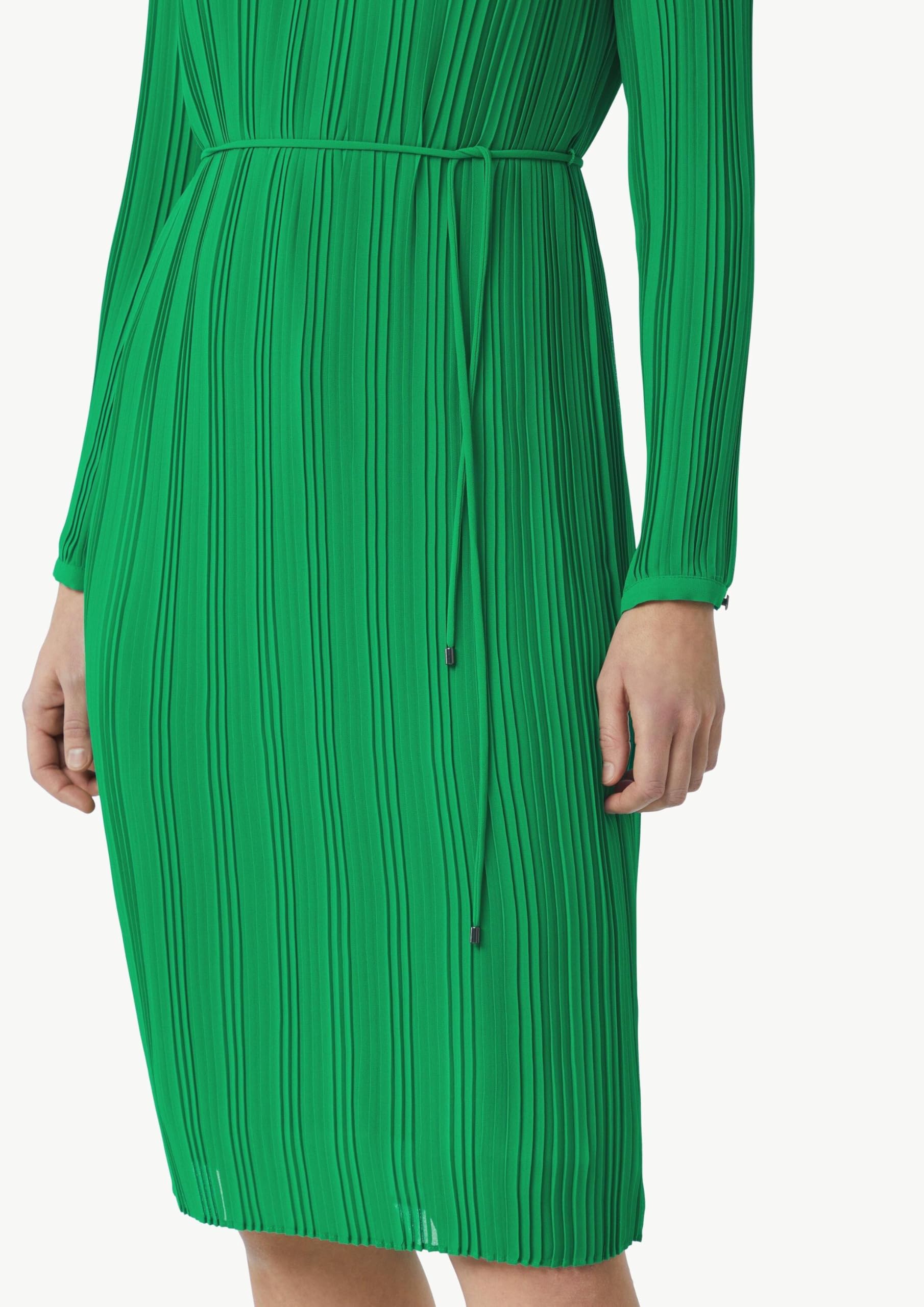 comma-midikleid-plissee-gr-40-chiffon-mit-g-rtel image 4