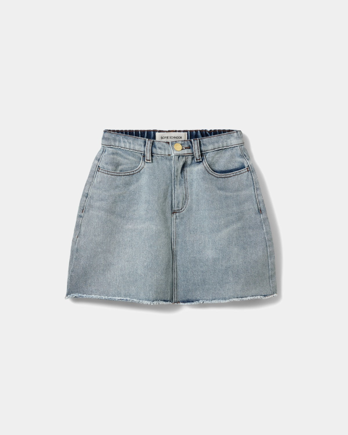 sofie-schnoor-young-callysy-rock-denim-blue-baumwollrock image 1
