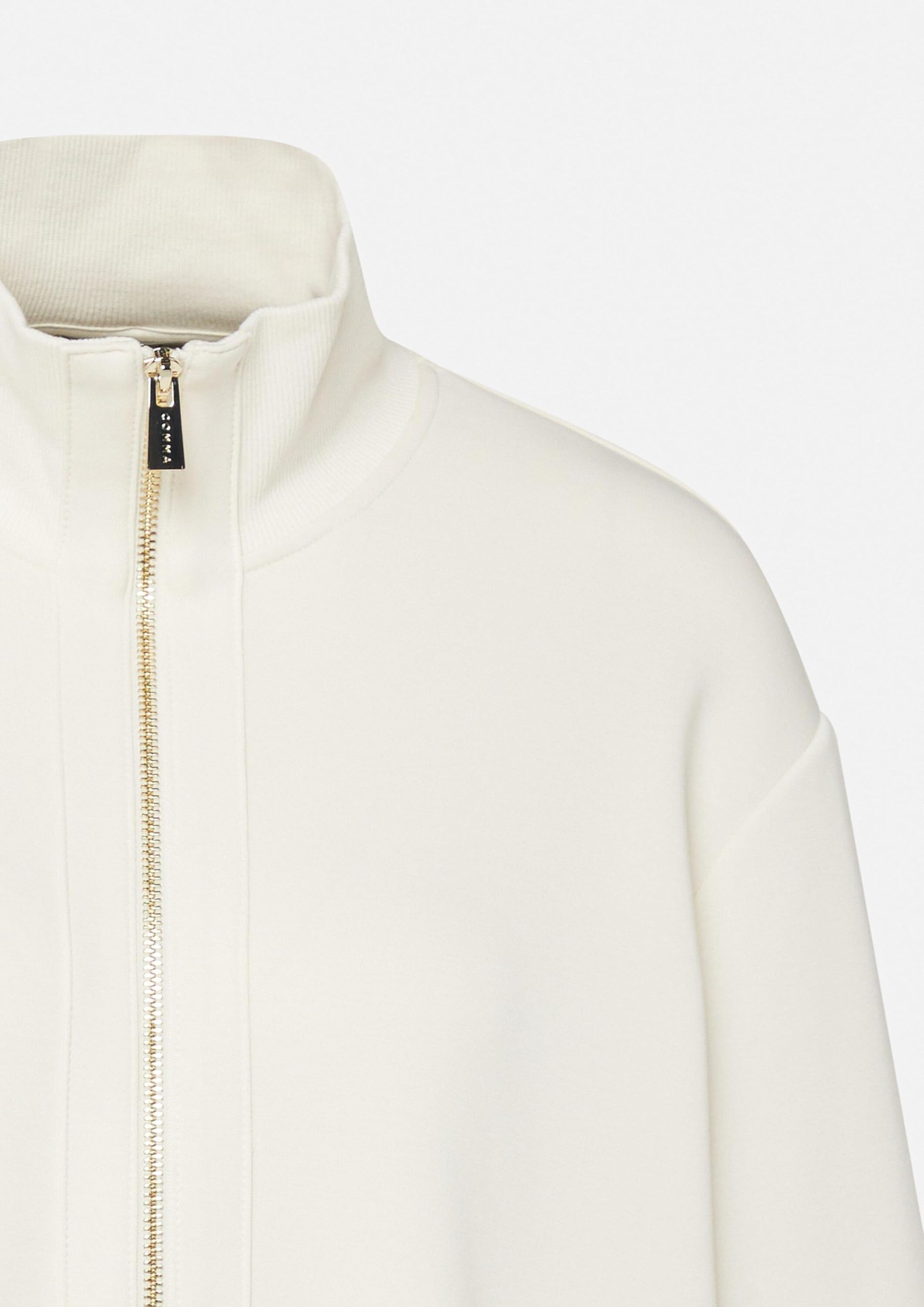comma-sweatjacke-gr-42-jersey-rippdetails-damen image 5