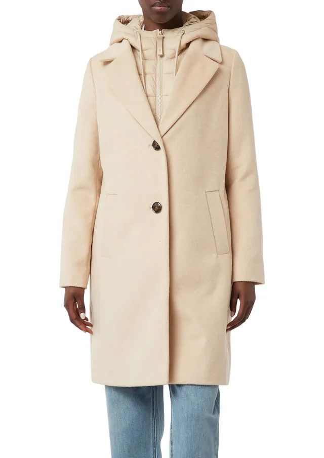 comma-coats-wollmixmantel-steppeinsatz-gr-42-beige image 1