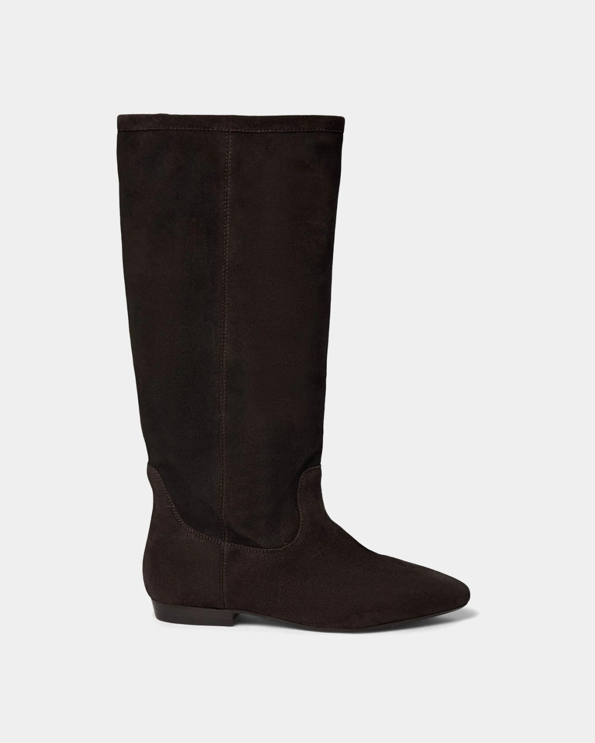 sofie-schnoor-women-kaynasw-suede-boot-velours-dunkelbraun image 1