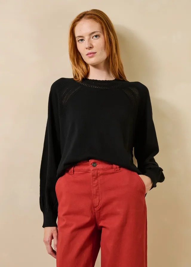 la-f-e-marabout-e-gaston-pullover-schwarz-wolle-gr-s image 1