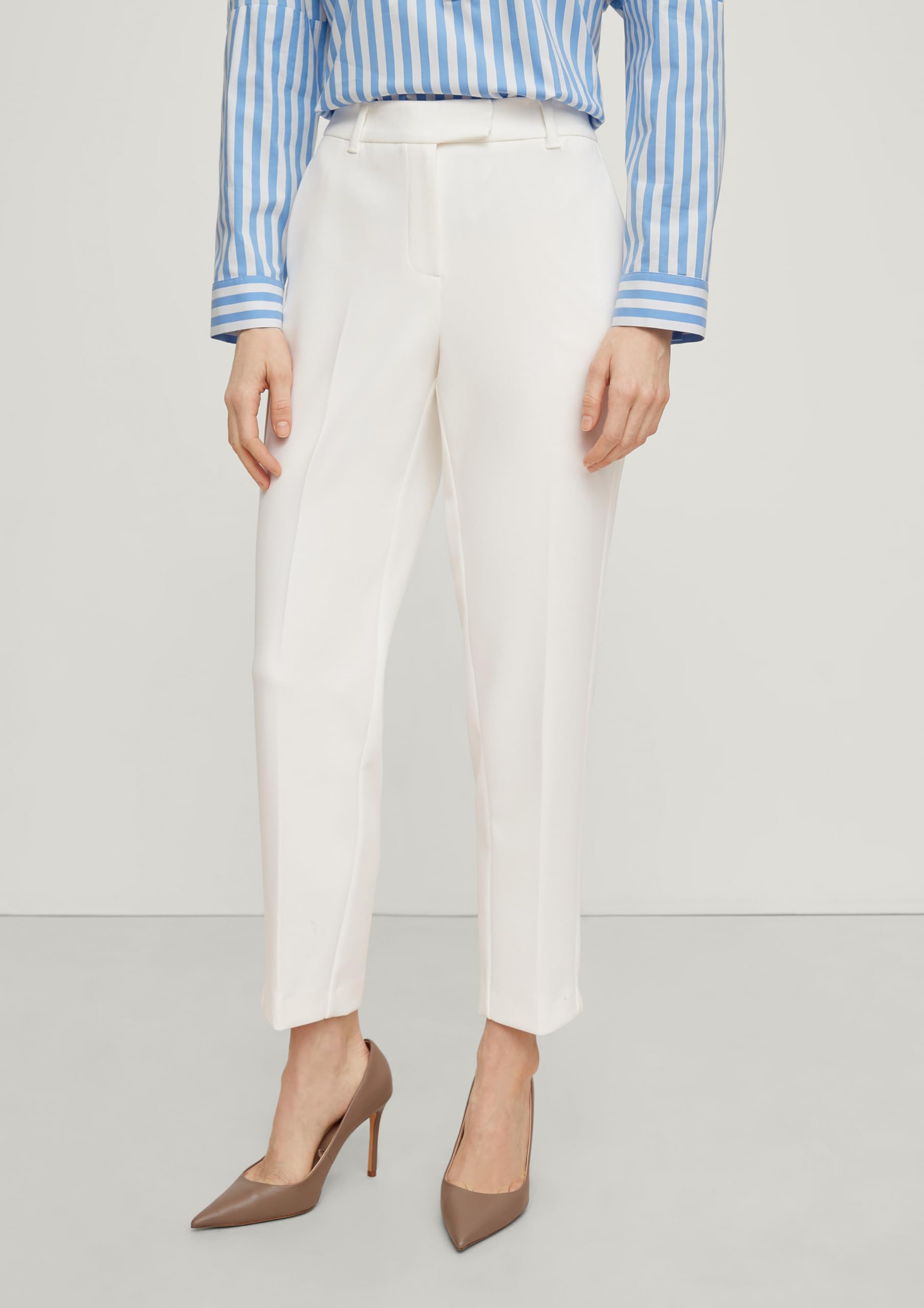 comma-freizeithose-damen-7-8-hose-wei-elegant image 6