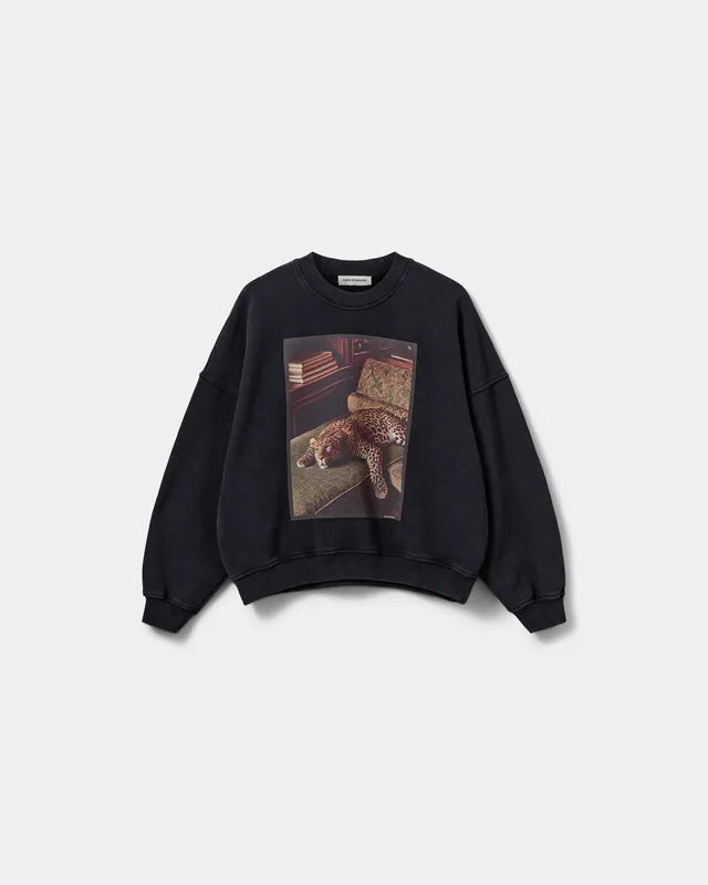 sofie-schnoor-women-paros-sweatshirt-washed-black-baumwolle image 1
