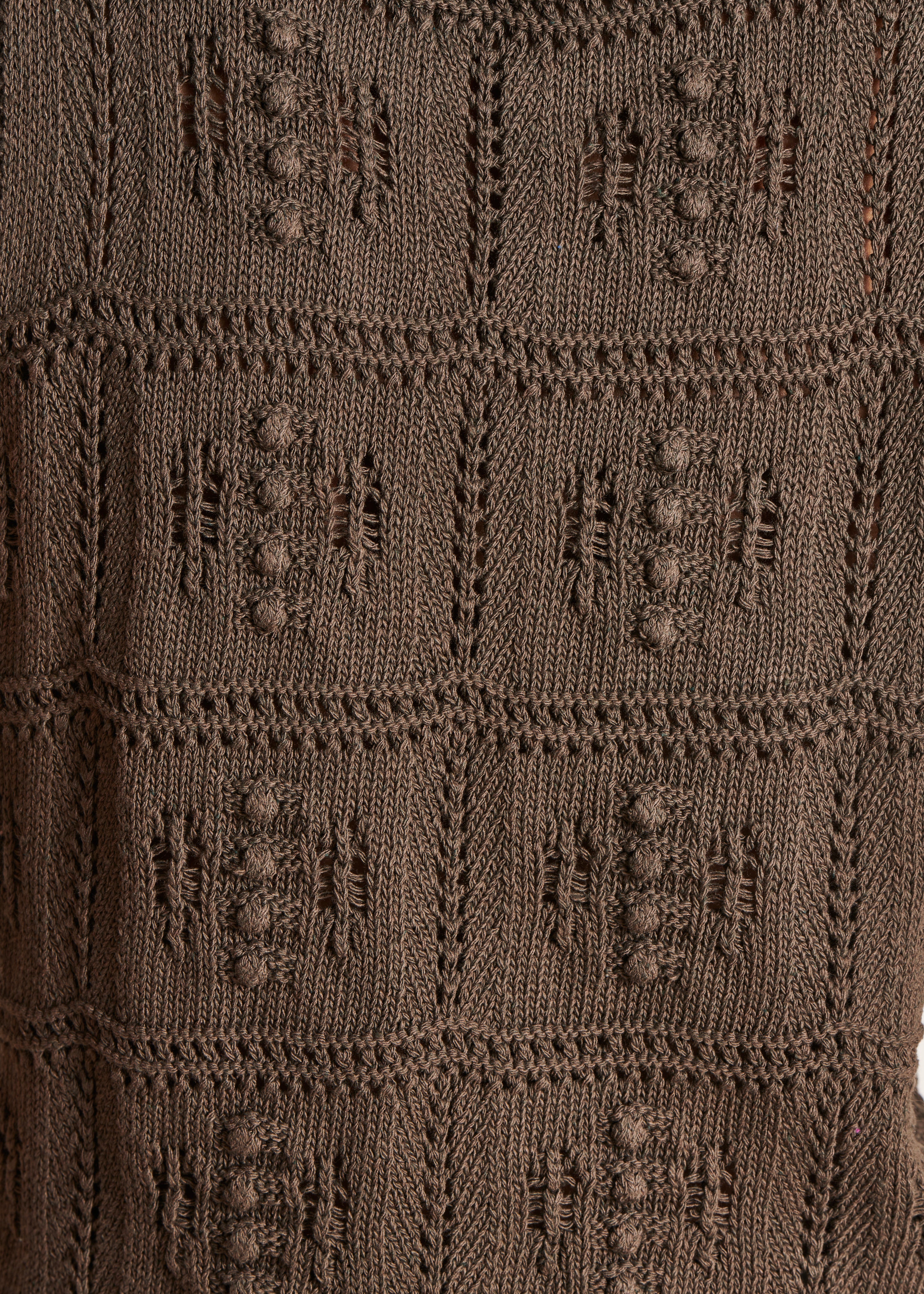 la-f-e-marabout-e-pullunder-stricktop-braun-crochet-xs-xl image 4