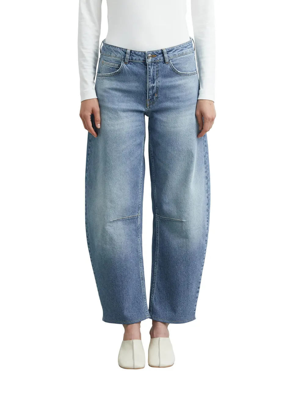 comma-barrel-leg-jeans-damen-jeans-mid-rise-gr-40 image 1