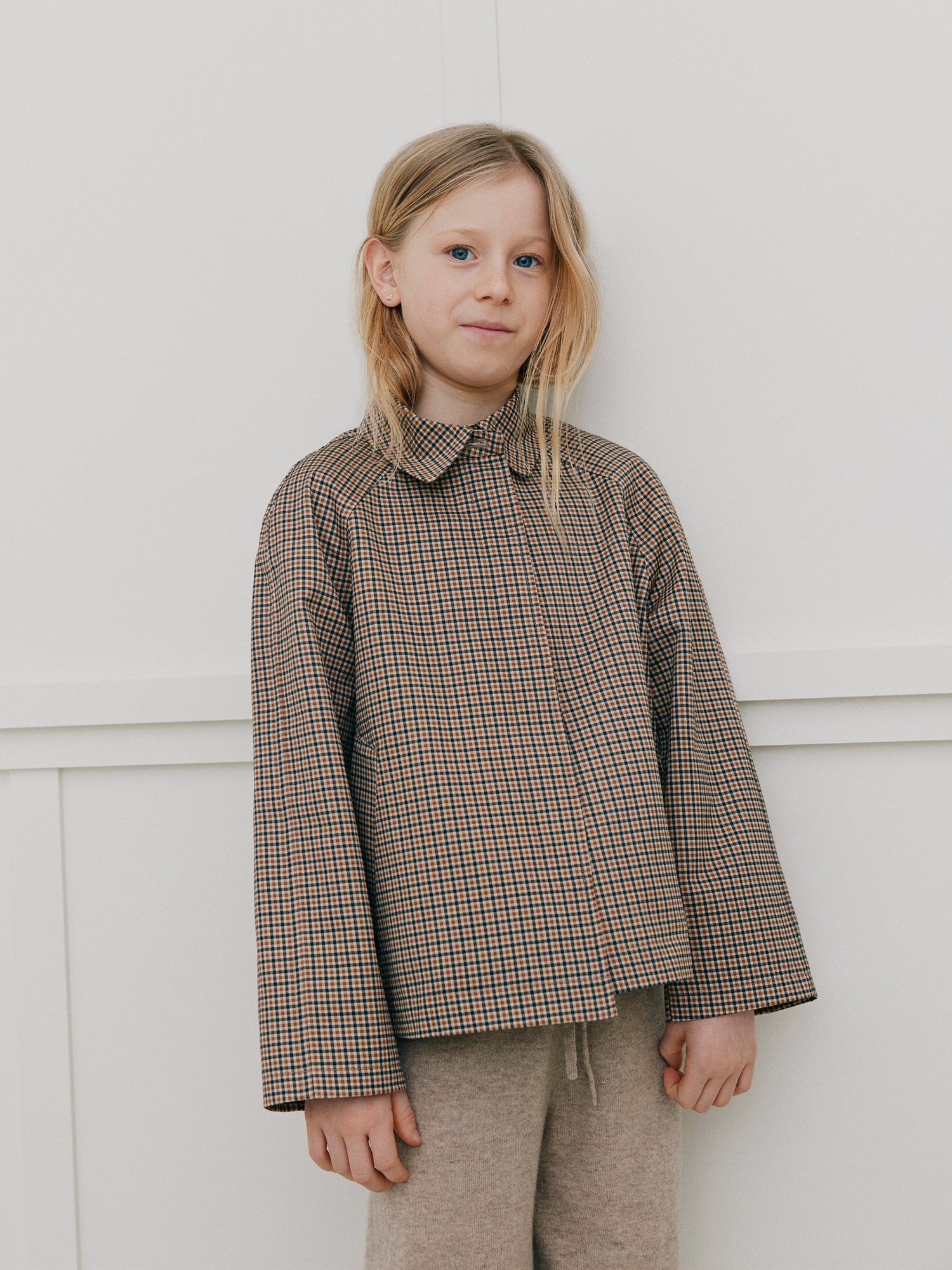 sofie-schnoor-young-filinesy-jacke-check-baumwolle-kurz image 3