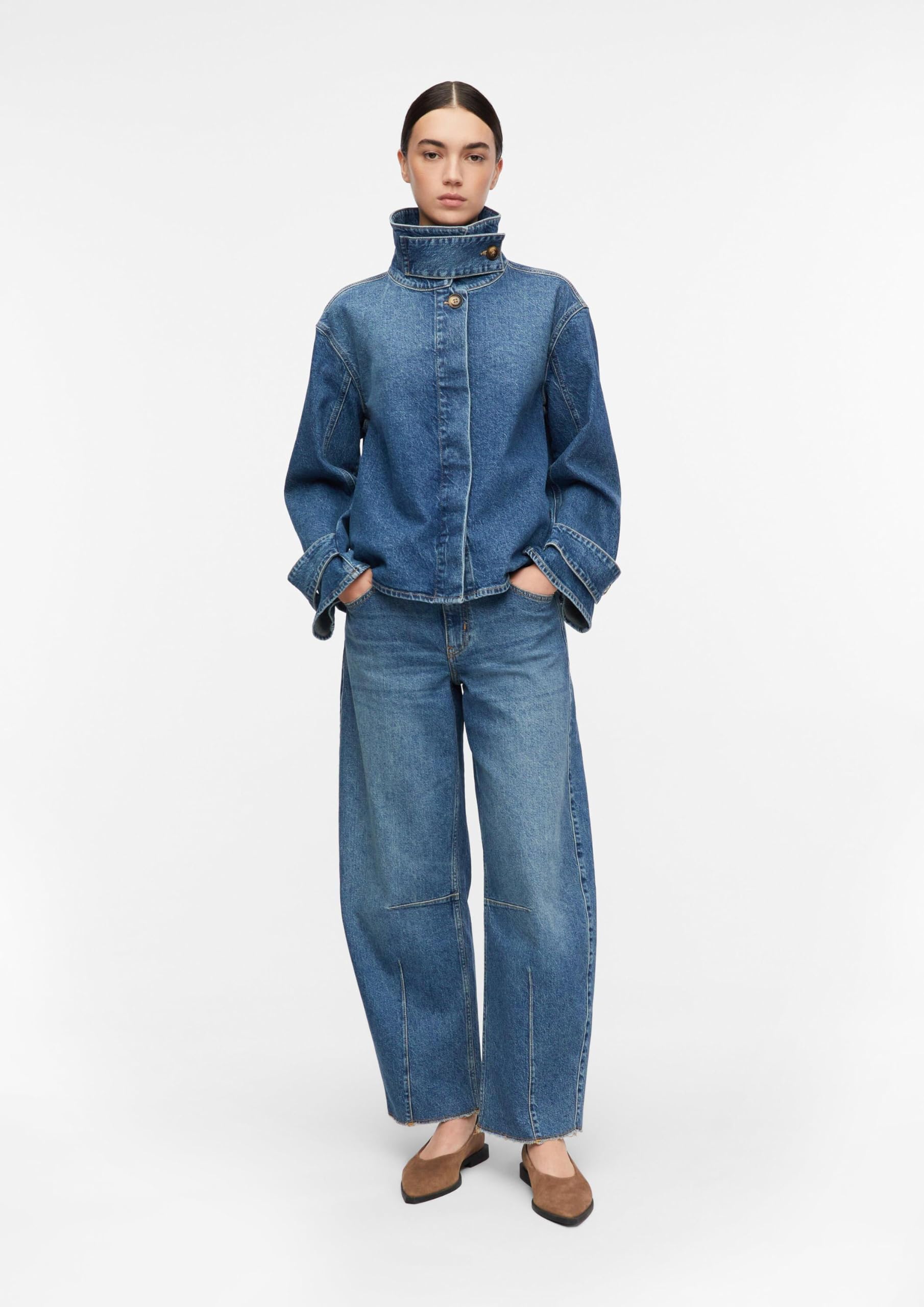 comma-barrel-leg-jeans-hose-damen-denim image 6