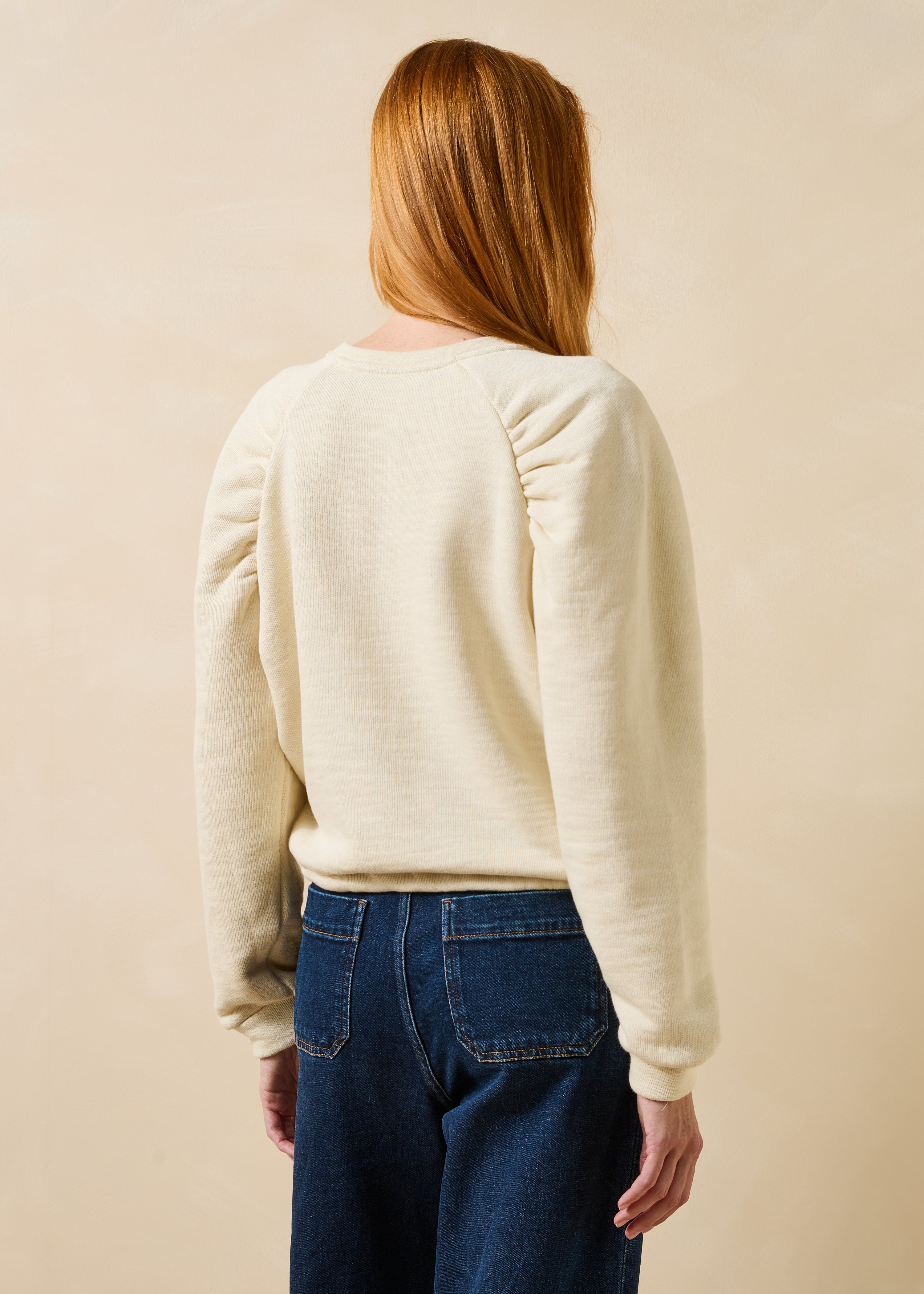 la-f-e-marabout-e-grifon-sweatshirt-ecru-bio-baumwolle image 3