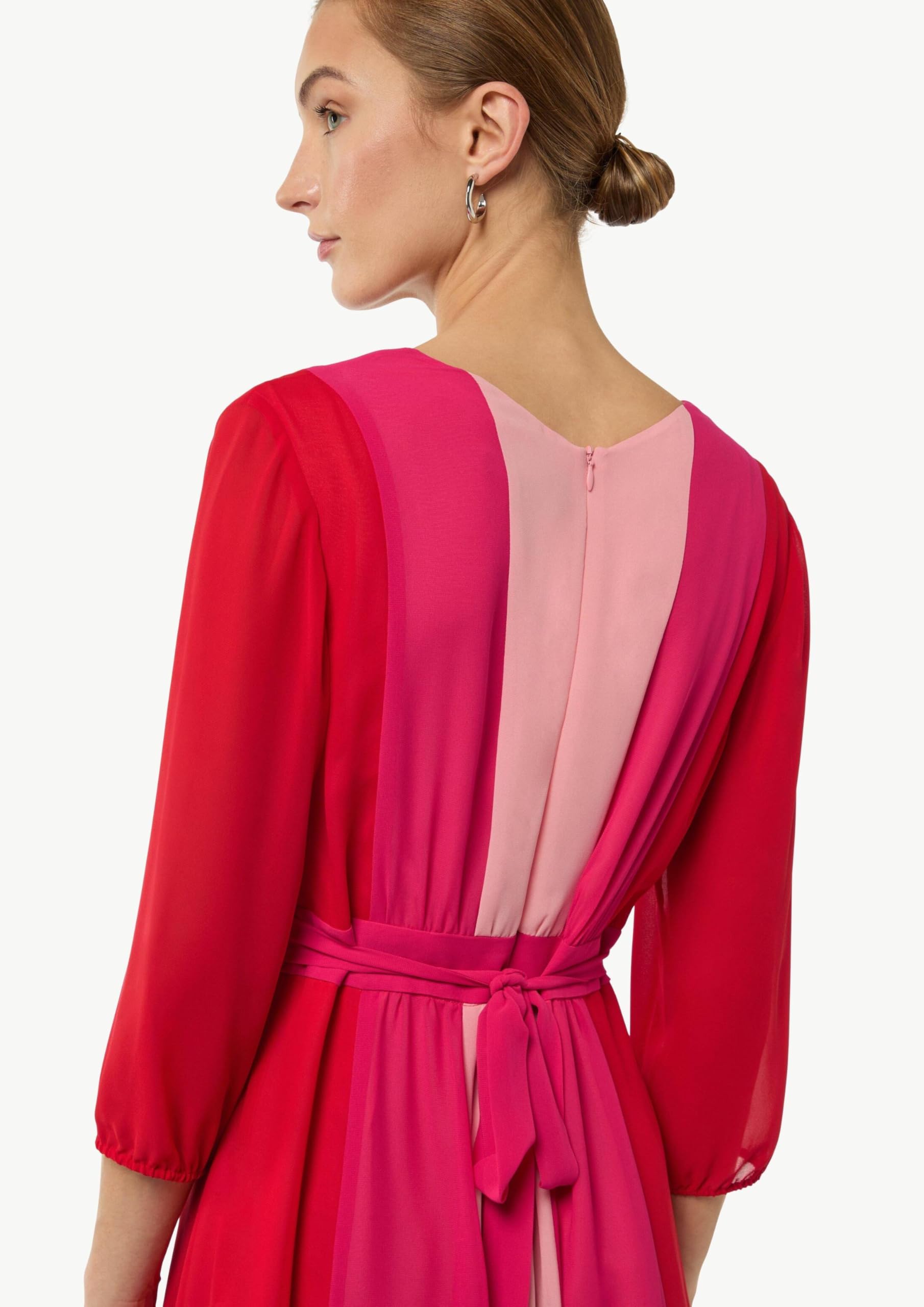 comma-kleid-kurz-mit-bindeg-rtel-gr-36-v-ausschnitt image 4