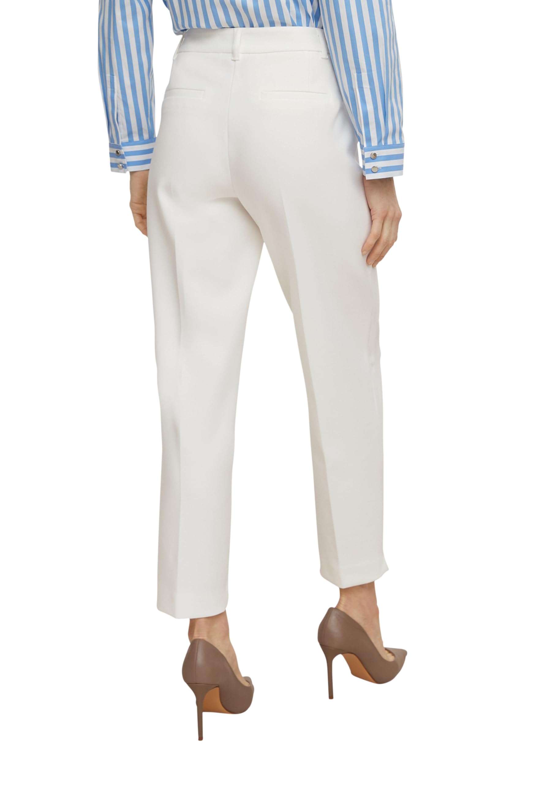 comma-freizeithose-damen-7-8-hose-wei-elegant image 2