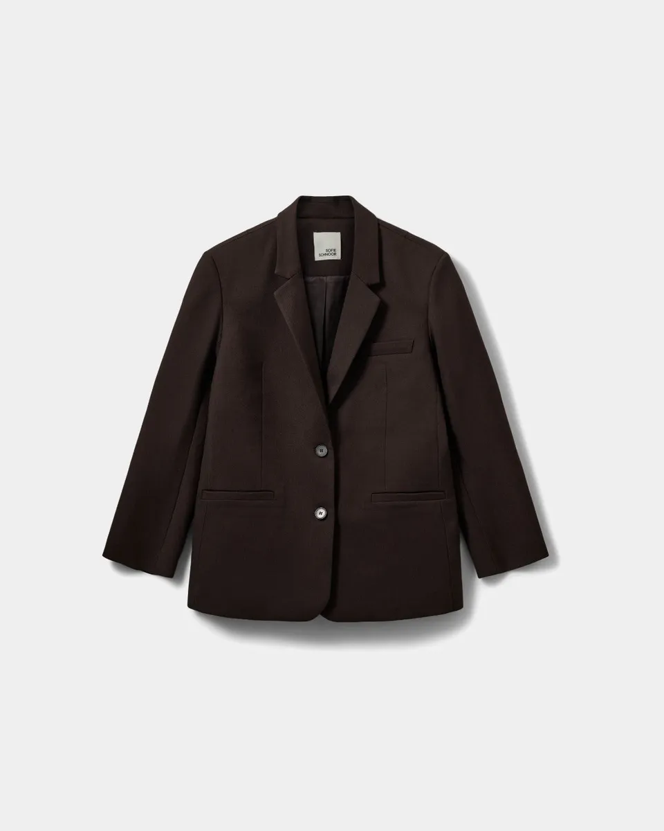 sofie-schnoor-women-kaisw-oversize-blazer-dunkelbraun image 1