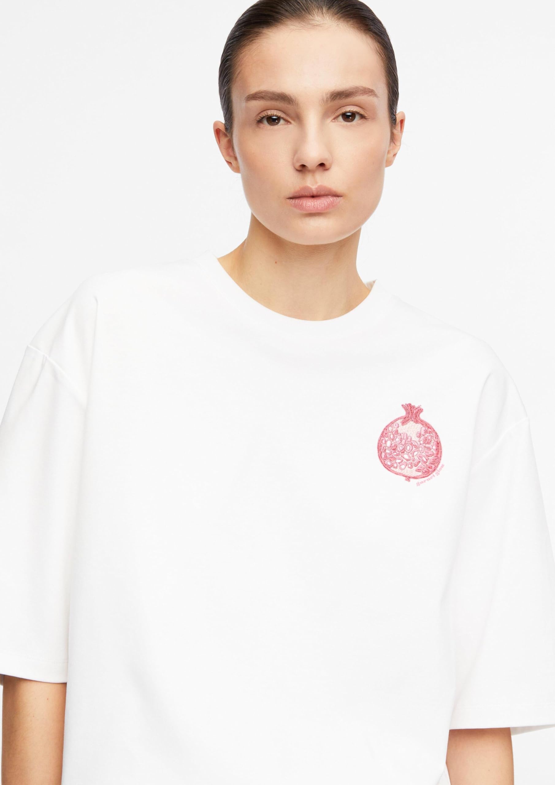 comma-tops-t-shirt-oversize-artwork-rundhals-l image 3