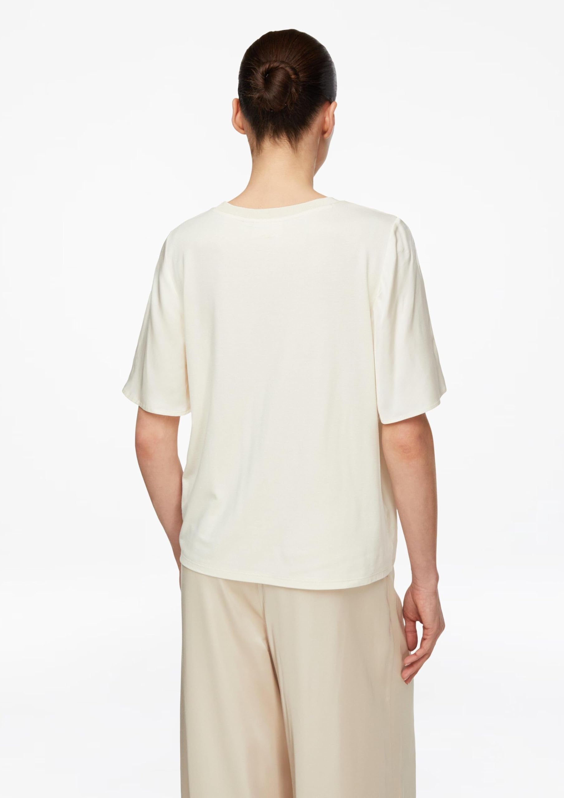 comma-blusenshirt-fabricmix-volant-gr-38-shirt image 7