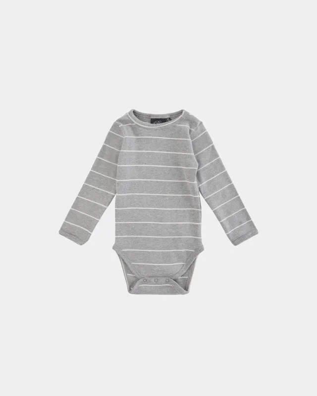 sofie-schnoor-kids-nevada-body-grau-melange-langarm image 1