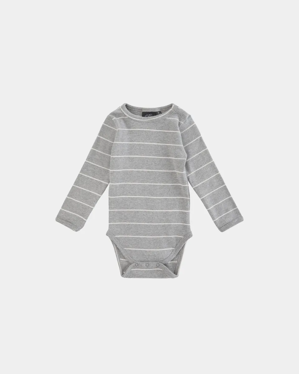 sofie-schnoor-kids-nevada-body-grau-melange-langarm image 1