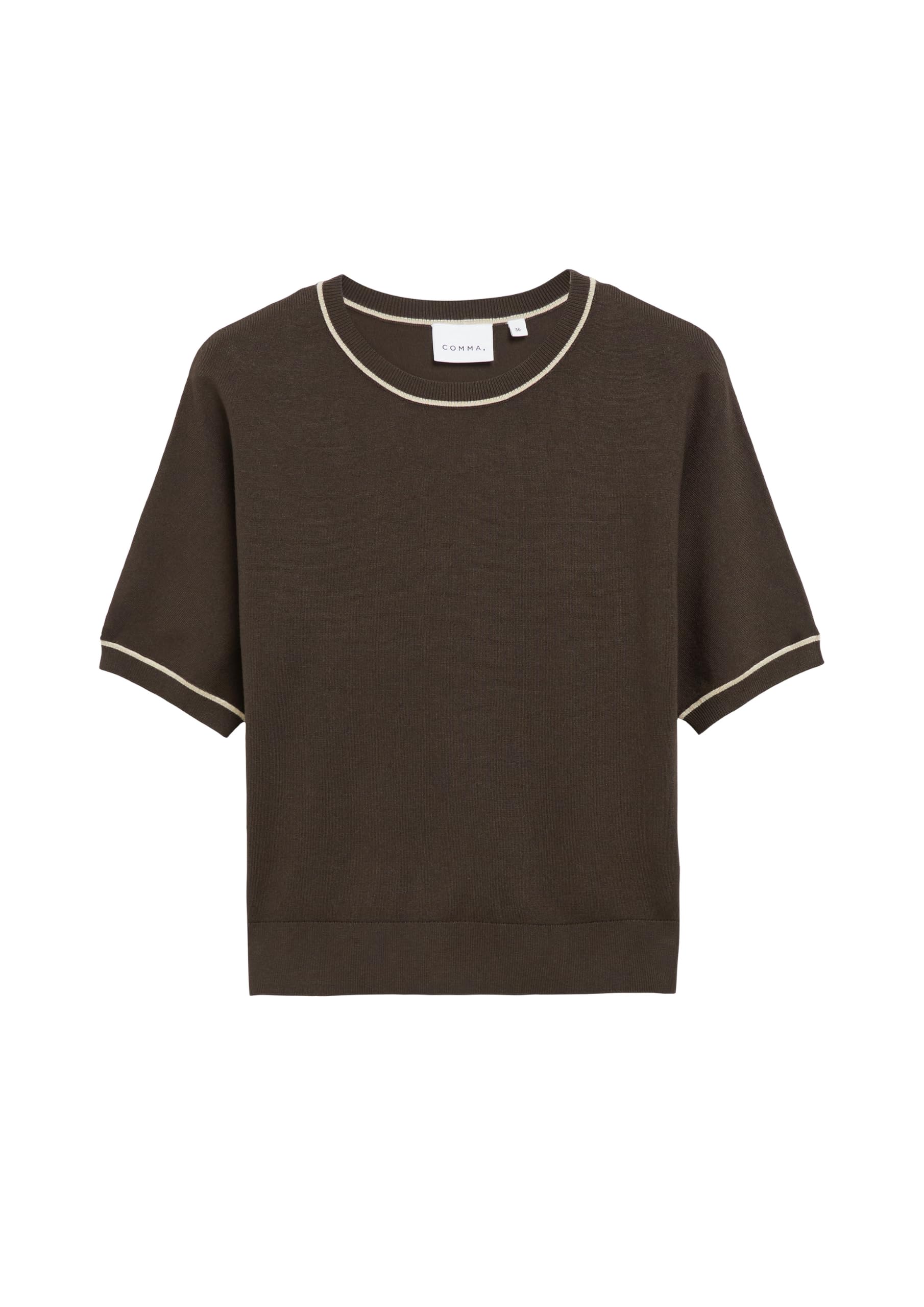 comma-strickpullover-relaxed-fit-pullover-dunkelbraun-gr-34 image 4