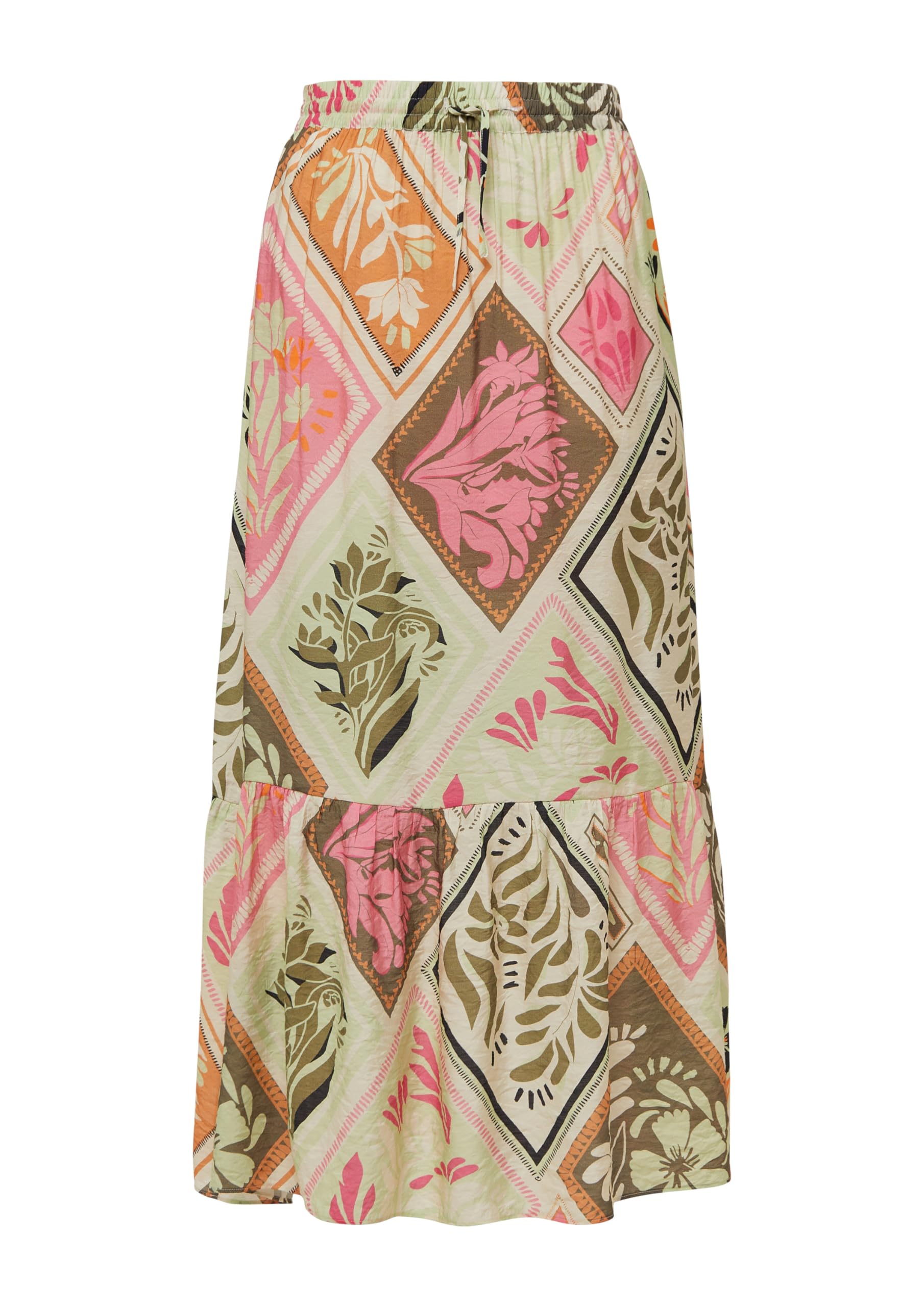 comma-maxi-rock-aop-muster-lang-damen image 3