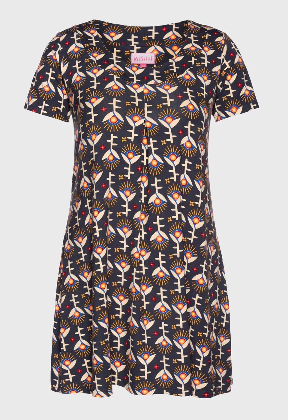 moshiki-dress-s26dress-v3-kurzarmkleid-viskose-85-cm image 1